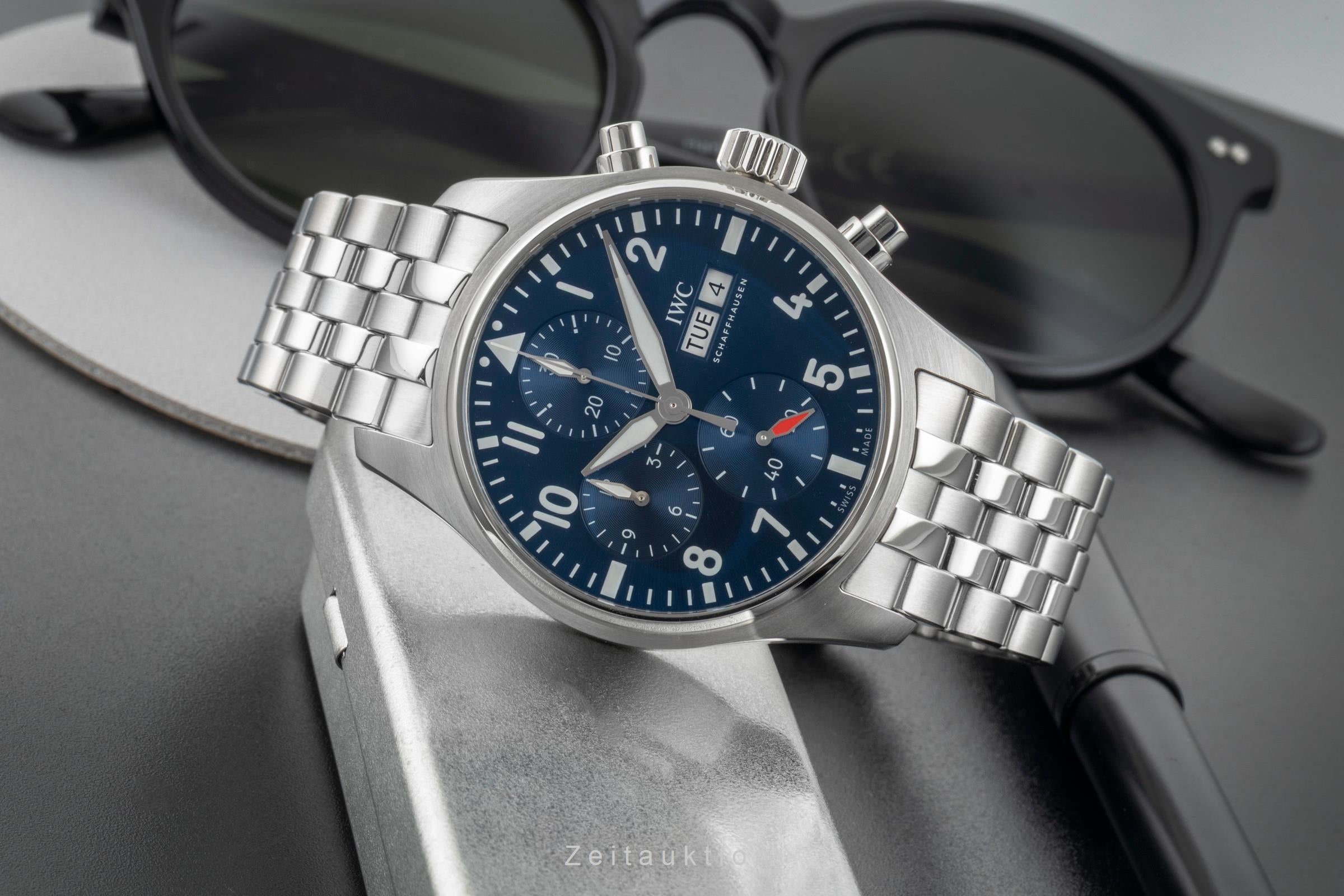 IWC Fliegerchronograph Chronograph Stahl Automatik Ref. IW388102 B&P 2025 [2602381]