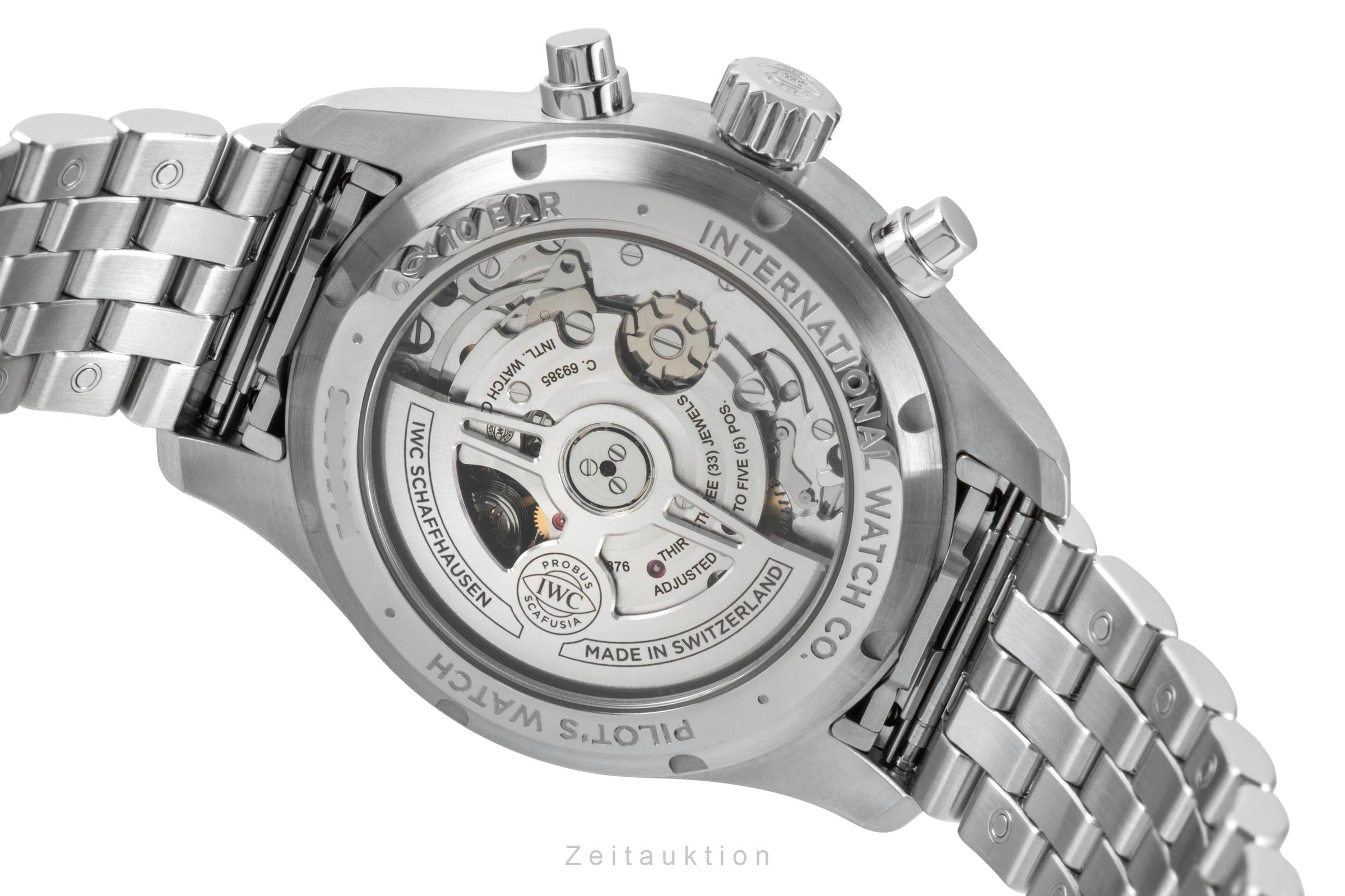 IWC Fliegerchronograph Chronograph Stahl Automatik Ref. IW388102 B&P 2025 [2602381]