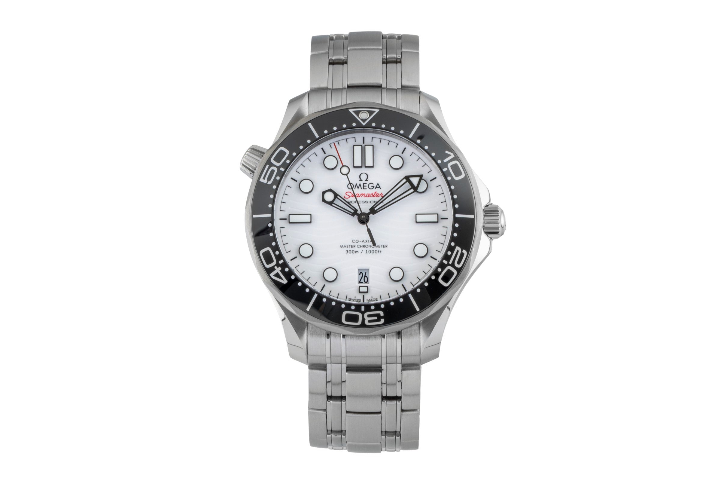Omega Seamaster acier automatique montre pour hommes 210.30.42.20.04.001 LP: 6500EUR  [2602382]