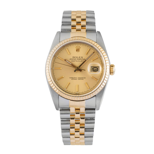 Rolex Datejust acciaio / oro automatismo orologio da uomo 16233  [2602383]