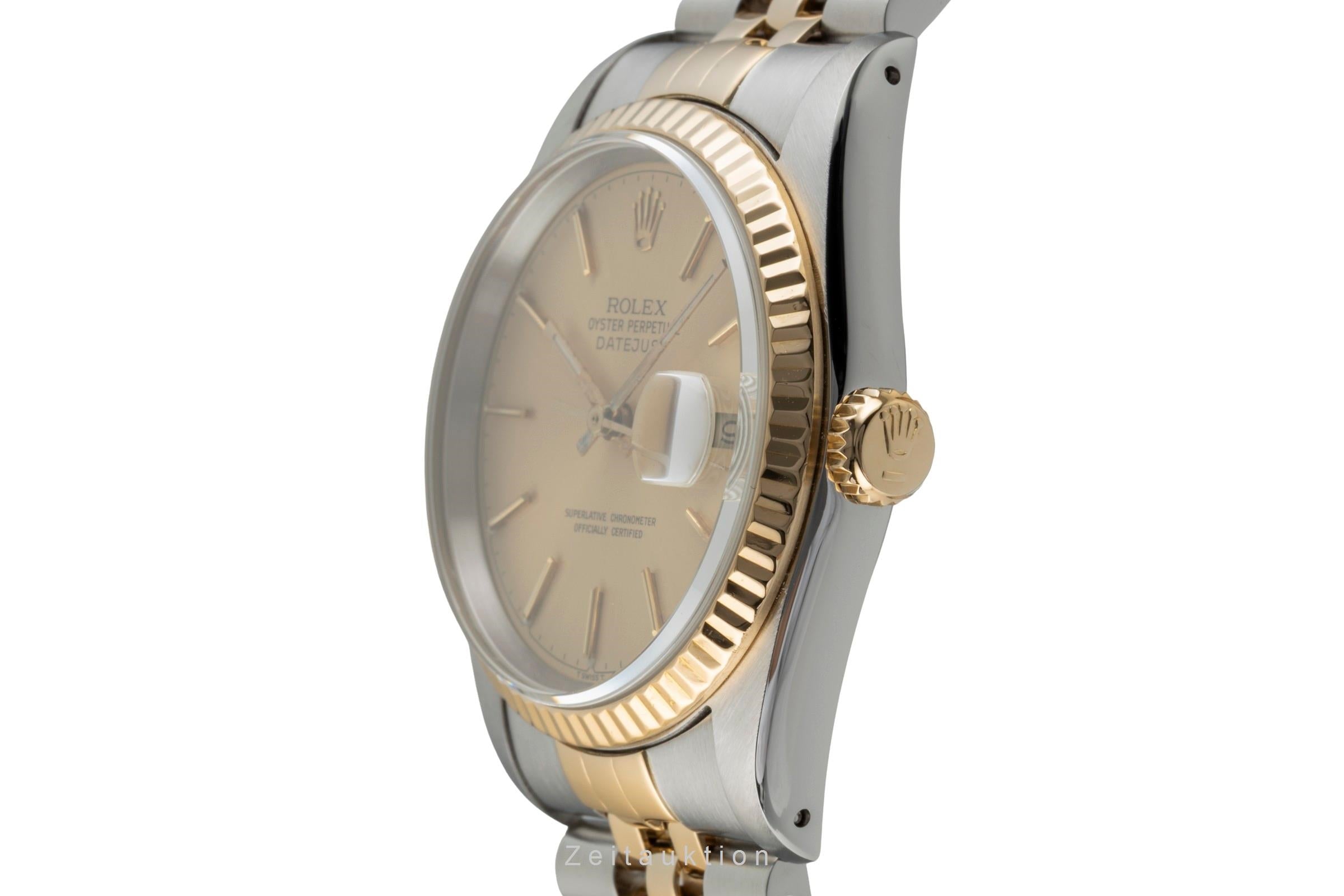 Rolex Datejust acciaio / oro automatismo orologio da uomo 16233  [2602383]