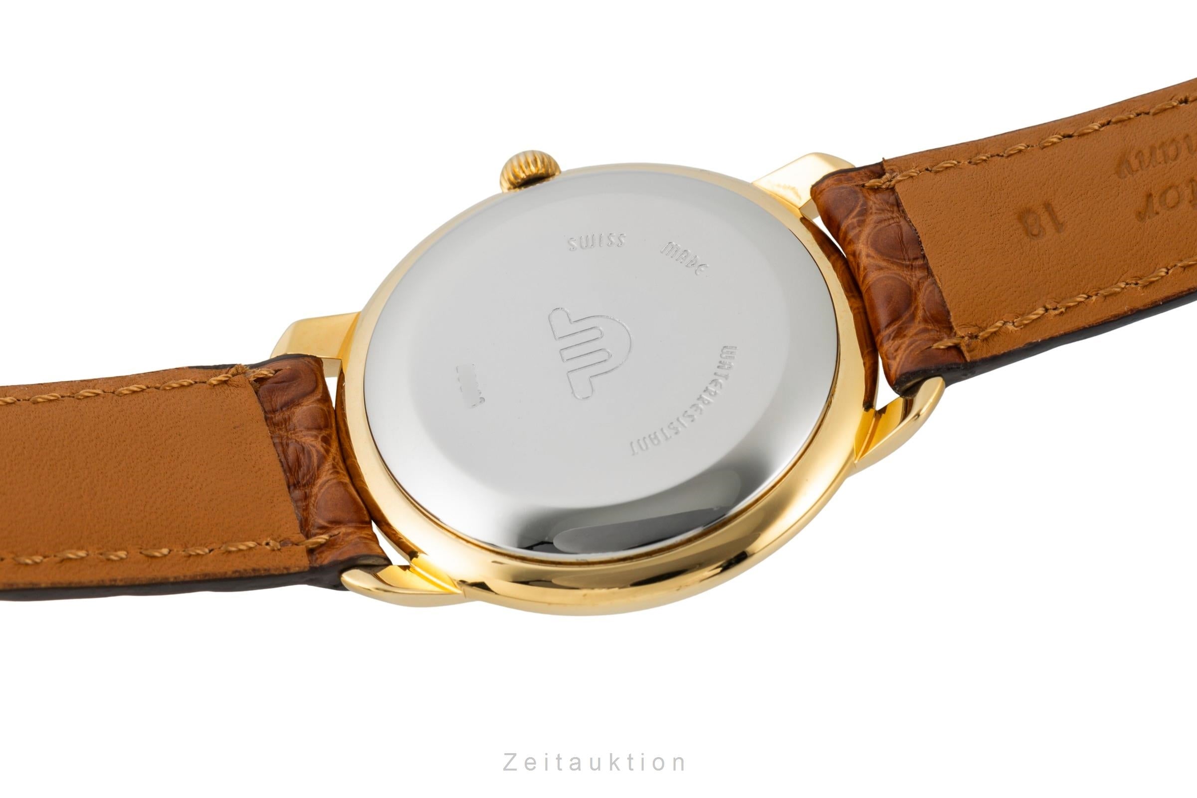 Maurice Lacroix Les Classiques latón bañado en oro automático reloj para caballeros 23293  [2602385]