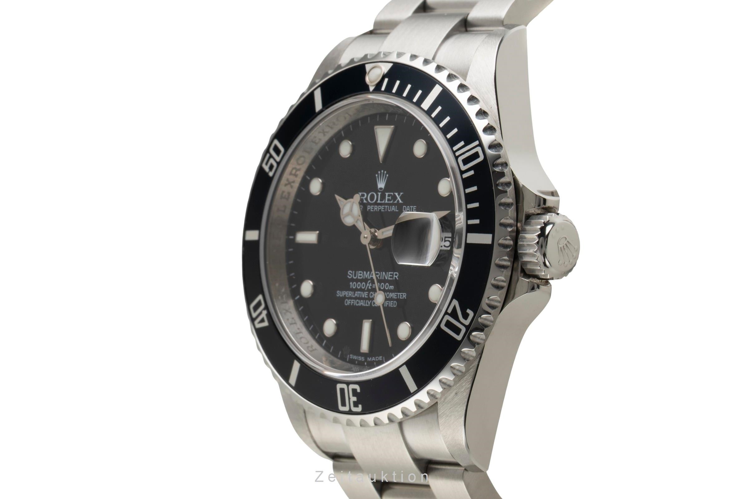 Rolex Submariner acero automático reloj para caballeros 16610 T  [2602386]