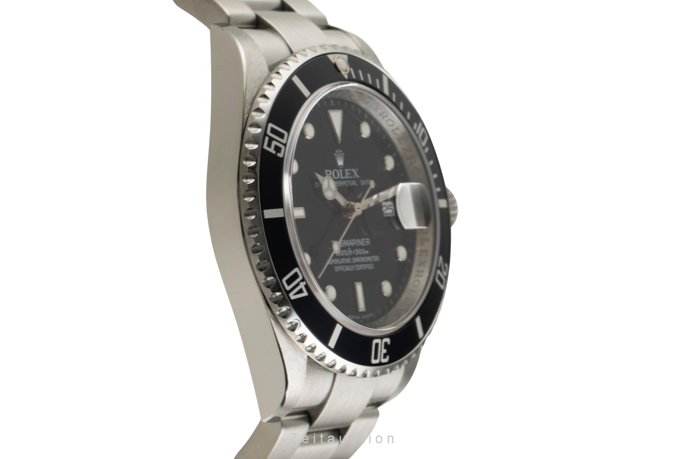 Rolex Submariner acero automático reloj para caballeros 16610 T  [2602386]