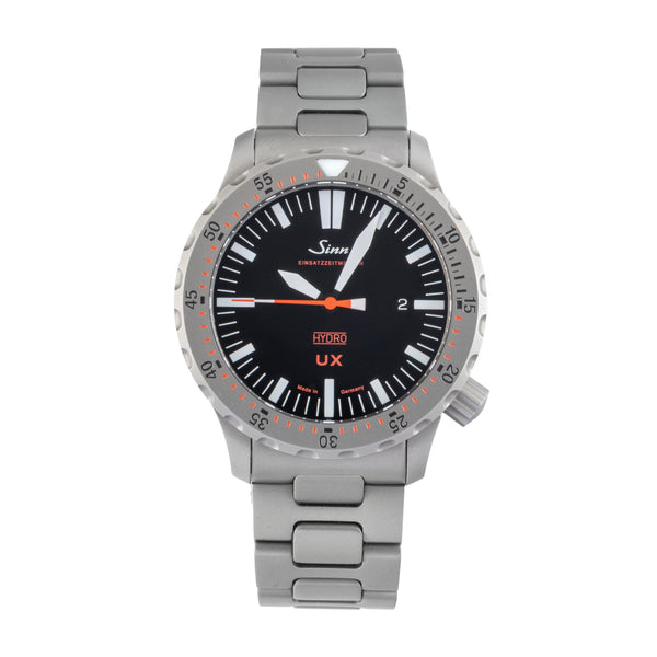 Sinn UX EZM 2B steel quartz men's watch 403.040  [2602387]