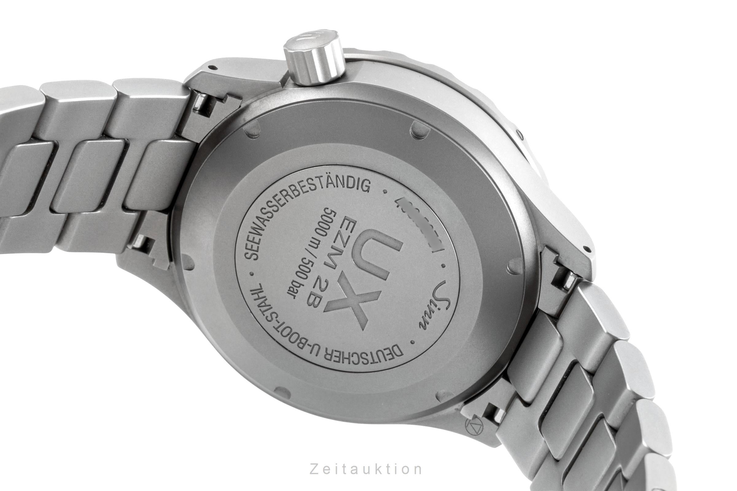 Sinn UX EZM 2B steel quartz men's watch 403.040  [2602387]