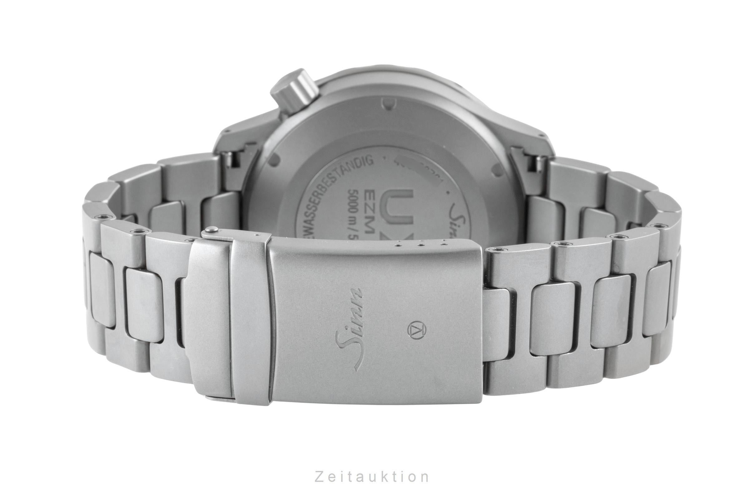 Sinn UX EZM 2B steel quartz men's watch 403.040  [2602387]