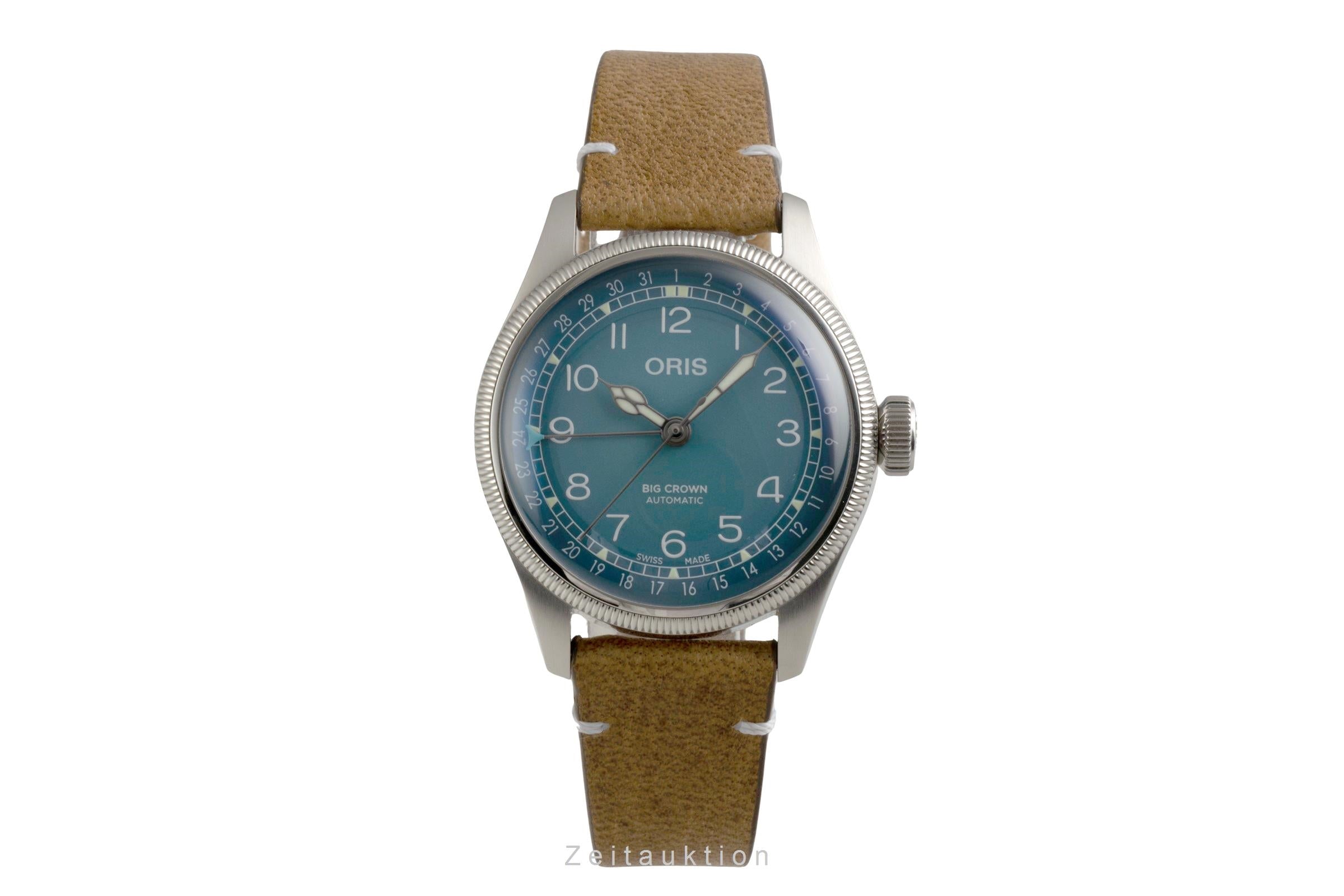 Oris Big Crown acero automático reloj para caballeros 01 754 7779 4065-Set LP: 2250EUR  [2602389]