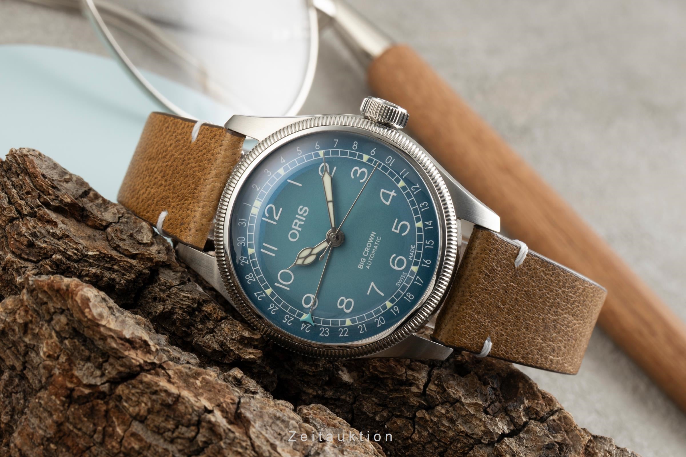 Oris Big Crown acero automático reloj para caballeros 01 754 7779 4065-Set LP: 2250EUR  [2602389]