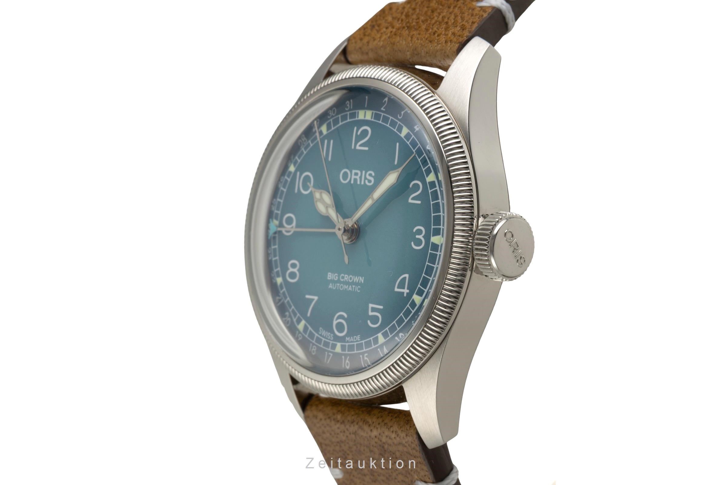 Oris Big Crown acero automático reloj para caballeros 01 754 7779 4065-Set LP: 2250EUR  [2602389]