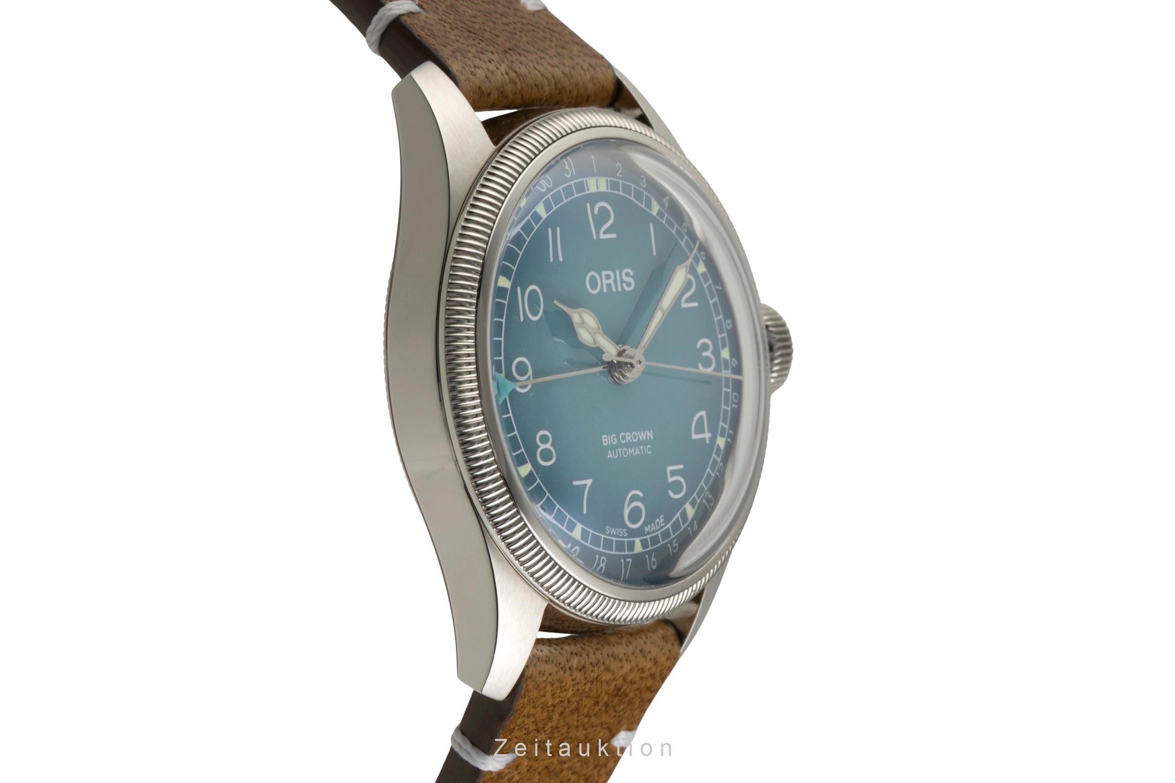 Oris Big Crown acero automático reloj para caballeros 01 754 7779 4065-Set LP: 2250EUR  [2602389]