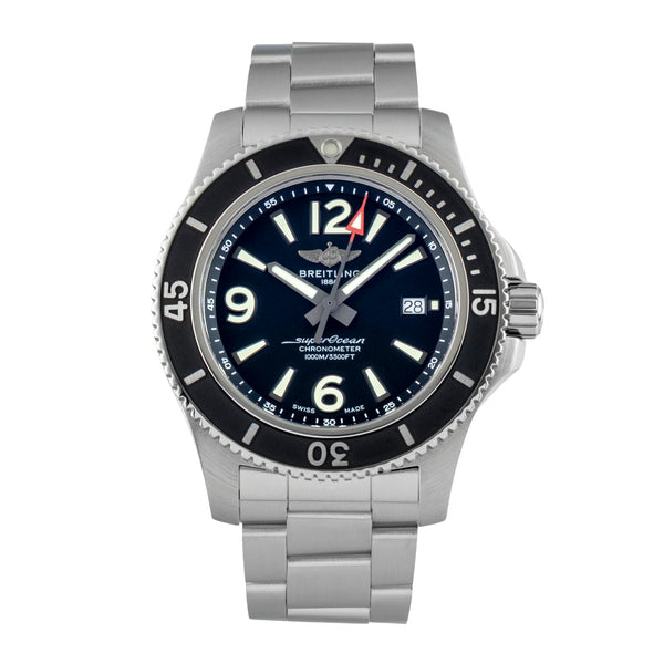 Breitling Superocean acero automático reloj para caballeros A17367D71B1A1  [2602392]