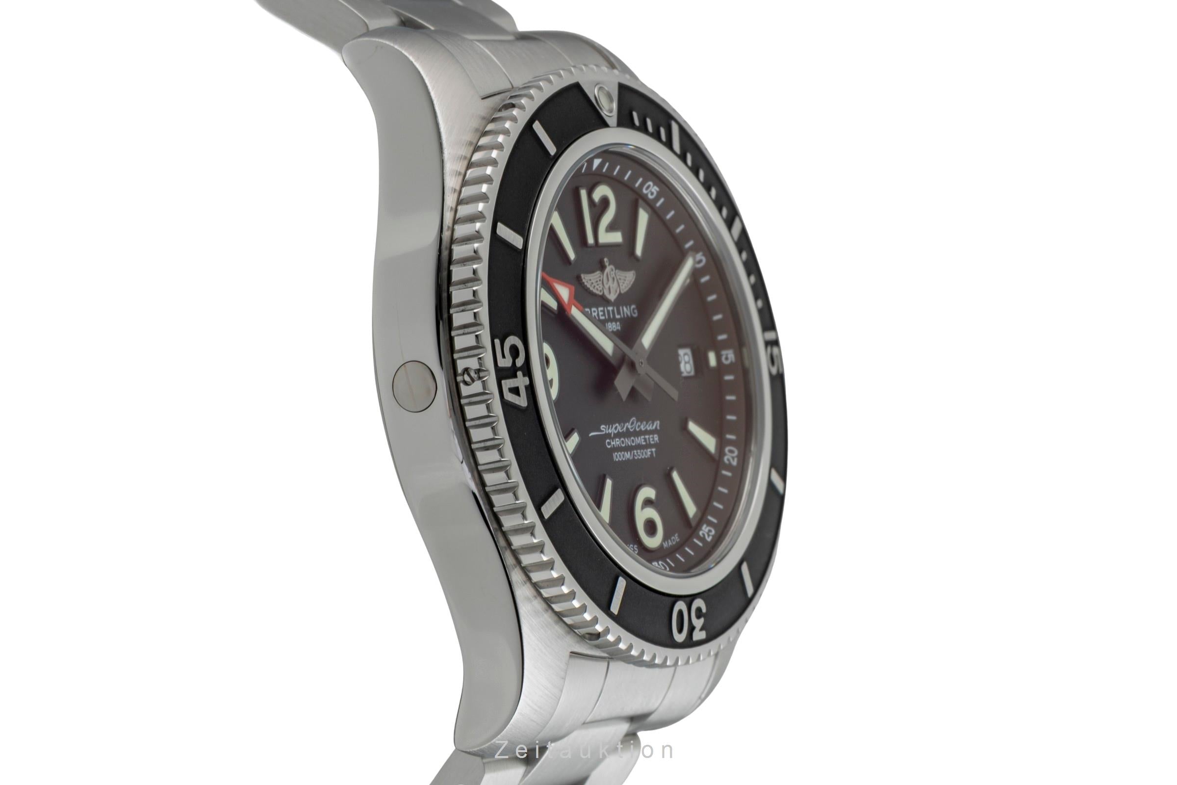 Breitling Superocean acero automático reloj para caballeros A17367D71B1A1  [2602392]