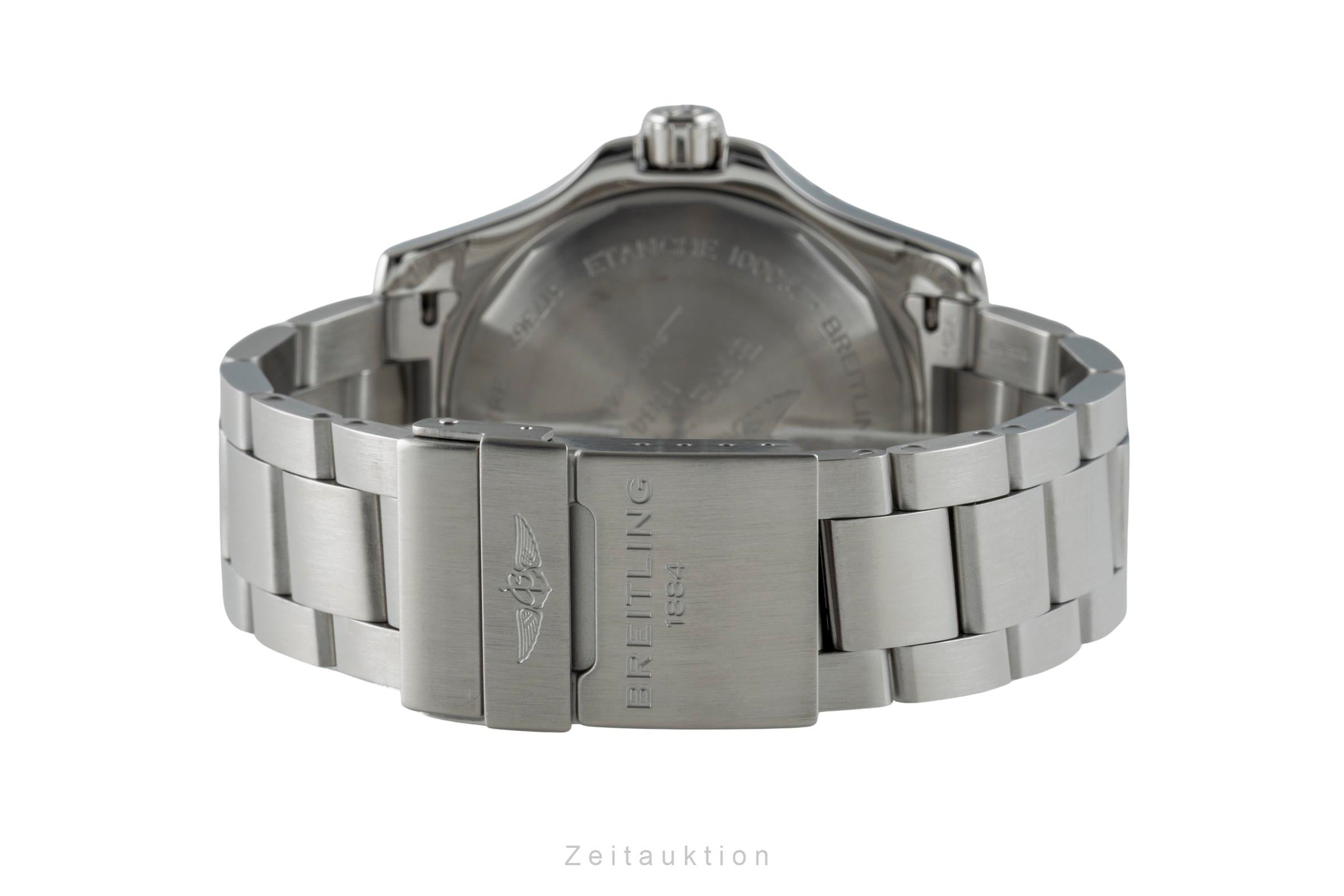 Breitling Superocean acero automático reloj para caballeros A17367D71B1A1  [2602392]