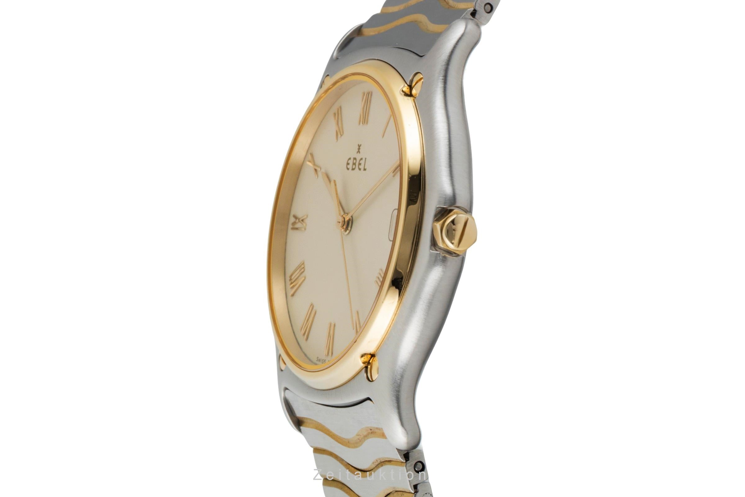 Ebel Classic Wave steel / gold quartz Kal. 187-2 Ref. E1187141