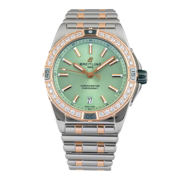 Breitling Chronomat steel / gold automatic men's watch U17356531L1U1 LP: 14900EUR  [2602399]
