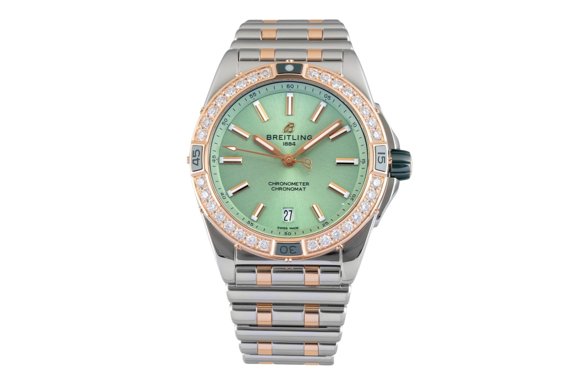 Breitling Chronomat steel / gold automatic men's watch U17356531L1U1 LP: 14900EUR  [2602399]