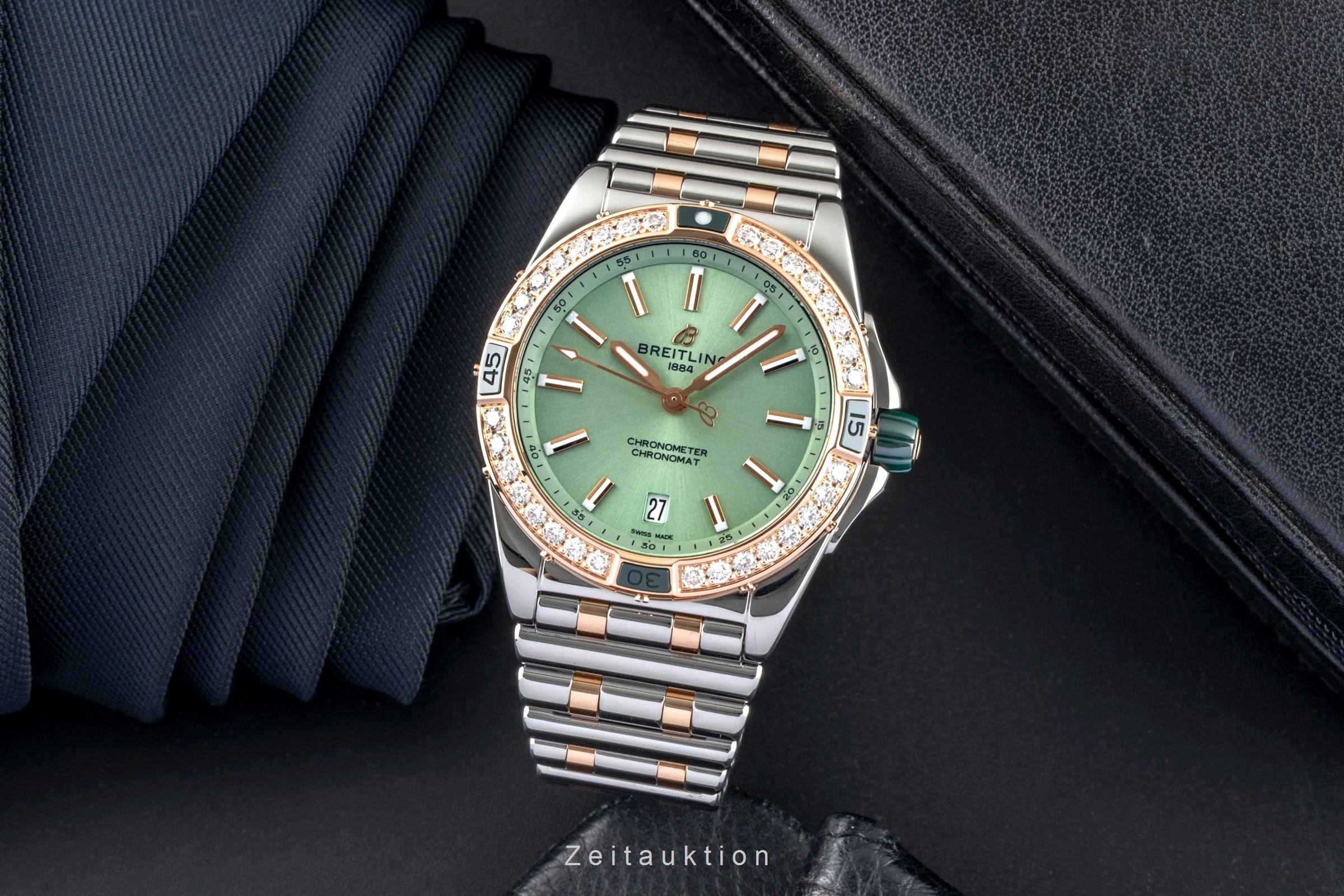 Breitling Chronomat steel / gold automatic men's watch U17356531L1U1 LP: 14900EUR  [2602399]