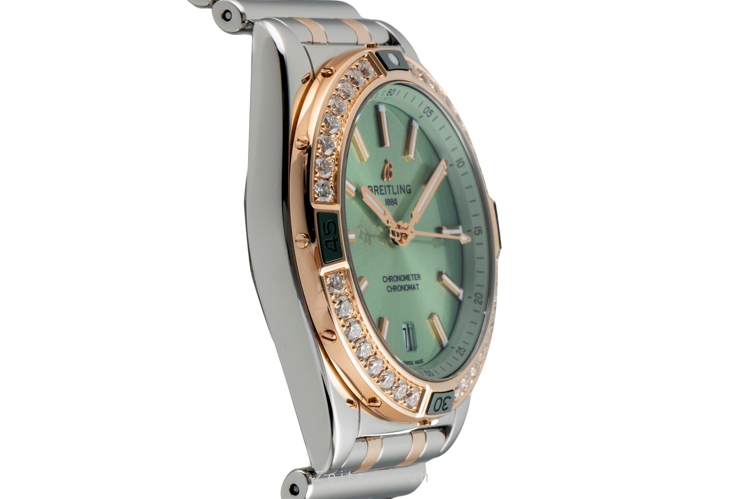 Breitling Chronomat steel / gold automatic men's watch U17356531L1U1 LP: 14900EUR  [2602399]