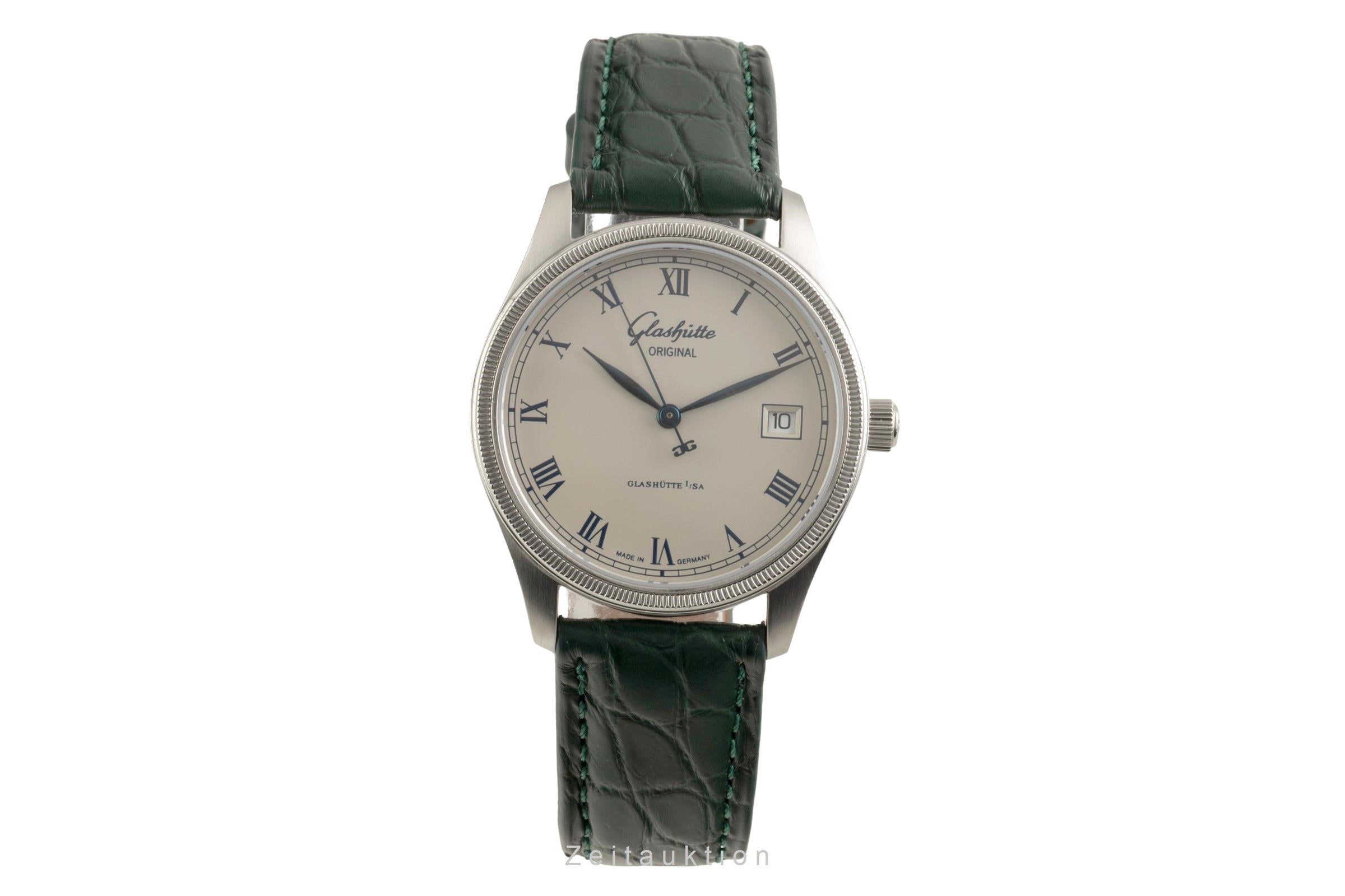 Glashütte Senator acero automático reloj para caballeros 10-33-02-03-04  [2602400]