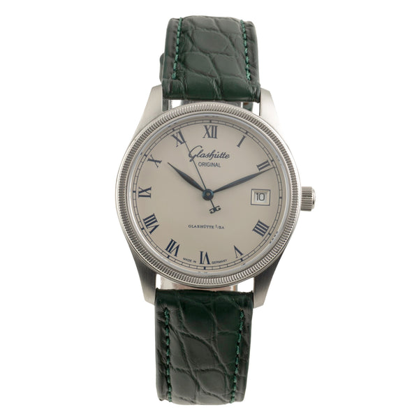 Glashütte Senator acero automático reloj para caballeros 10-33-02-03-04  [2602400]