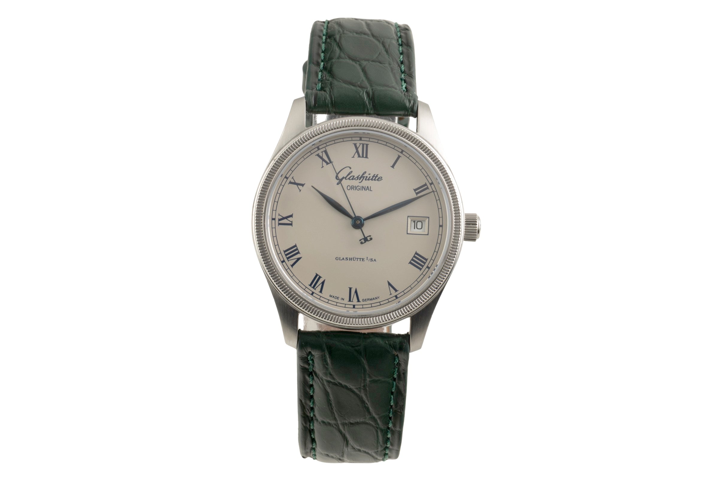 Glashütte Senator steel automatic men's watch 10-33-02-03-04  [2602400]