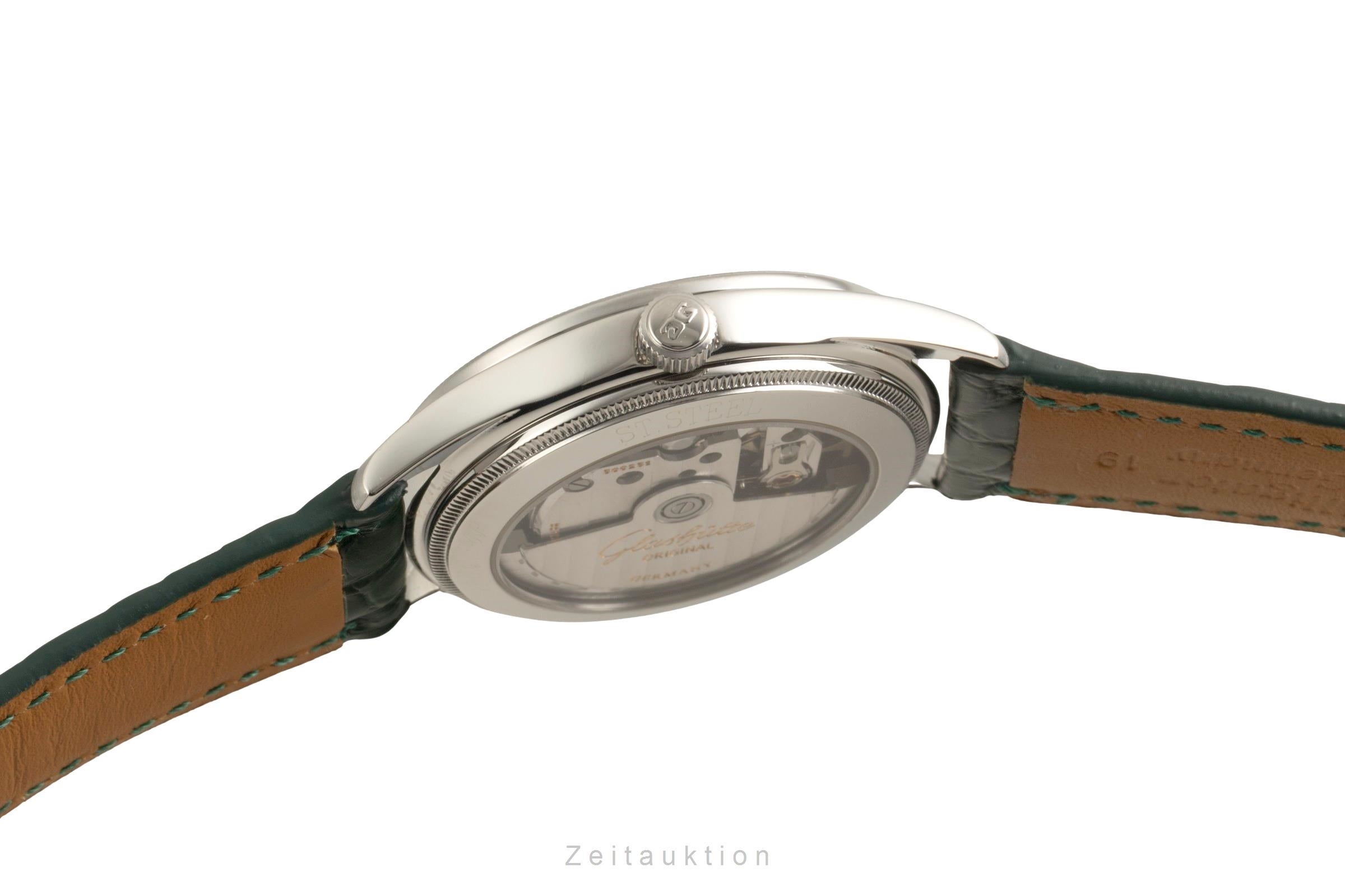 Glashütte Senator acero automático reloj para caballeros 10-33-02-03-04  [2602400]