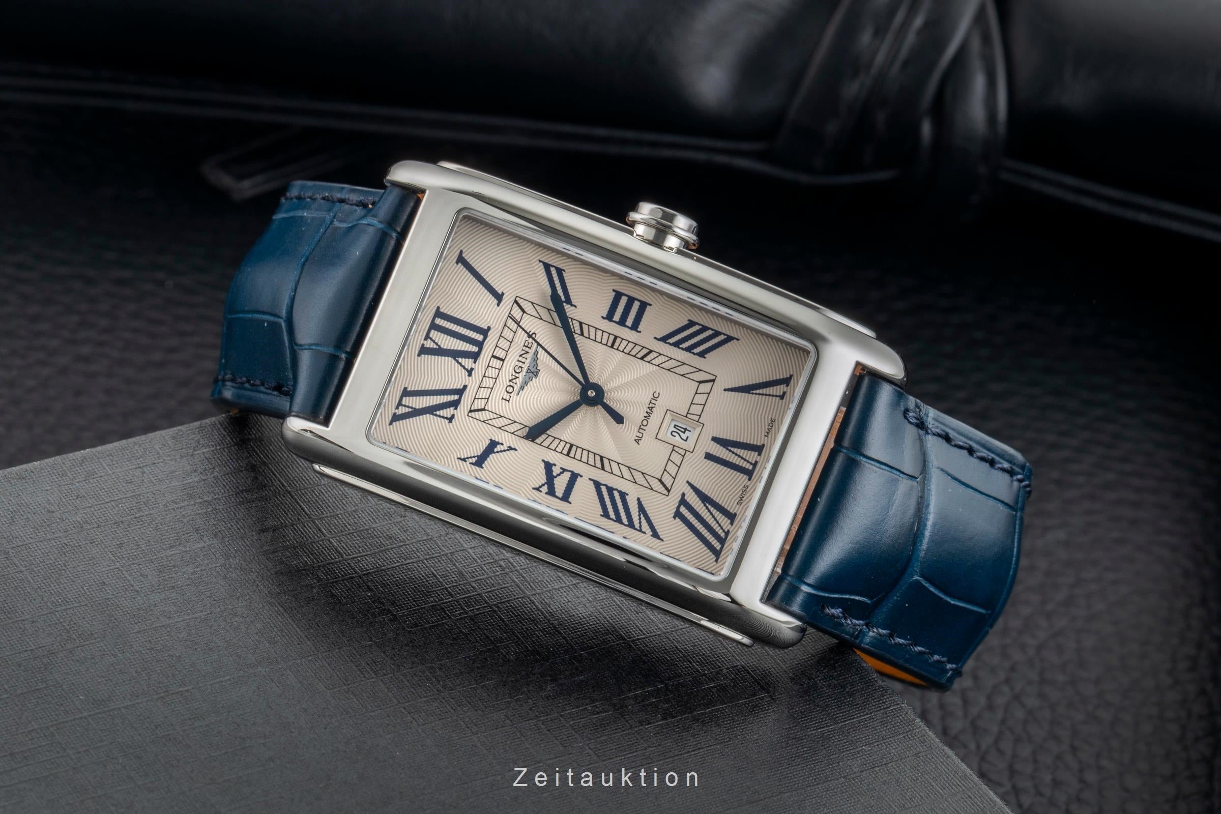 Longines Dolce Vita acier automatique montre pour hommes L5.767.4.71.9 LP: 1950EUR  [2602403]