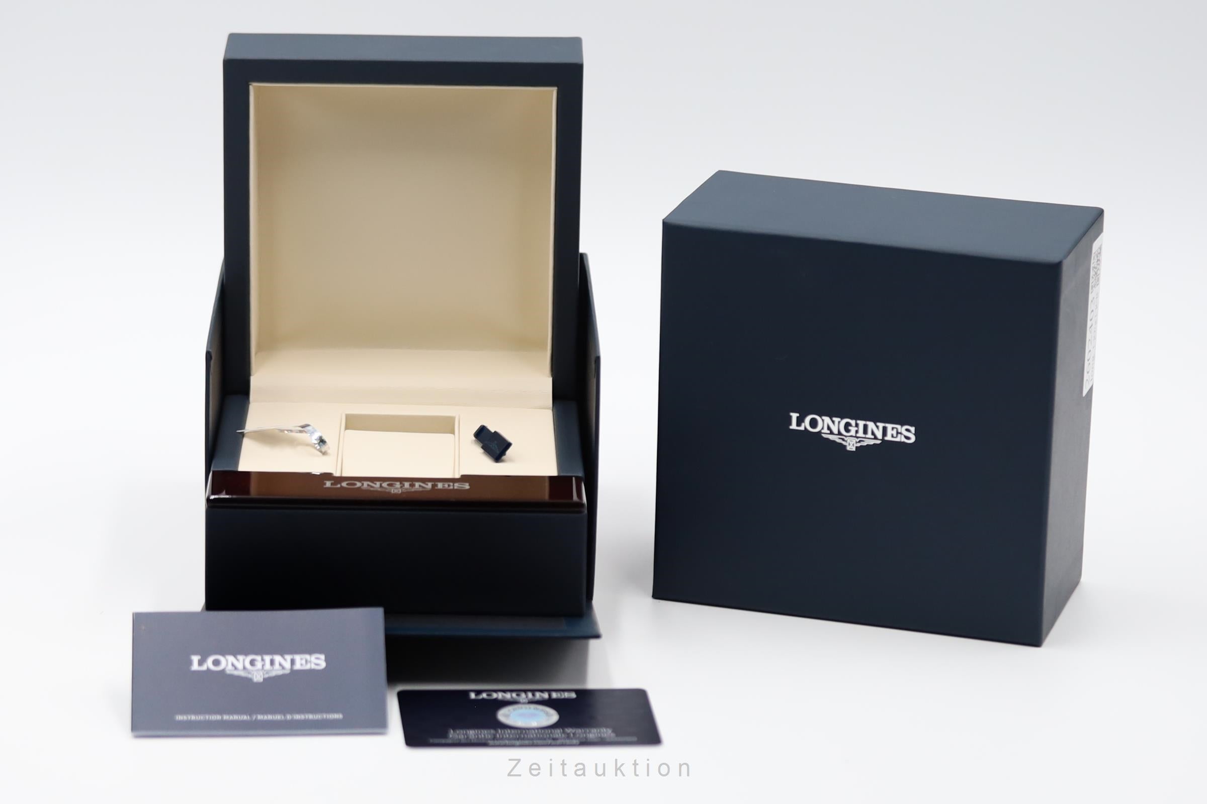 Longines Dolce Vita acier automatique montre pour hommes L5.767.4.71.9 LP: 1950EUR  [2602403]