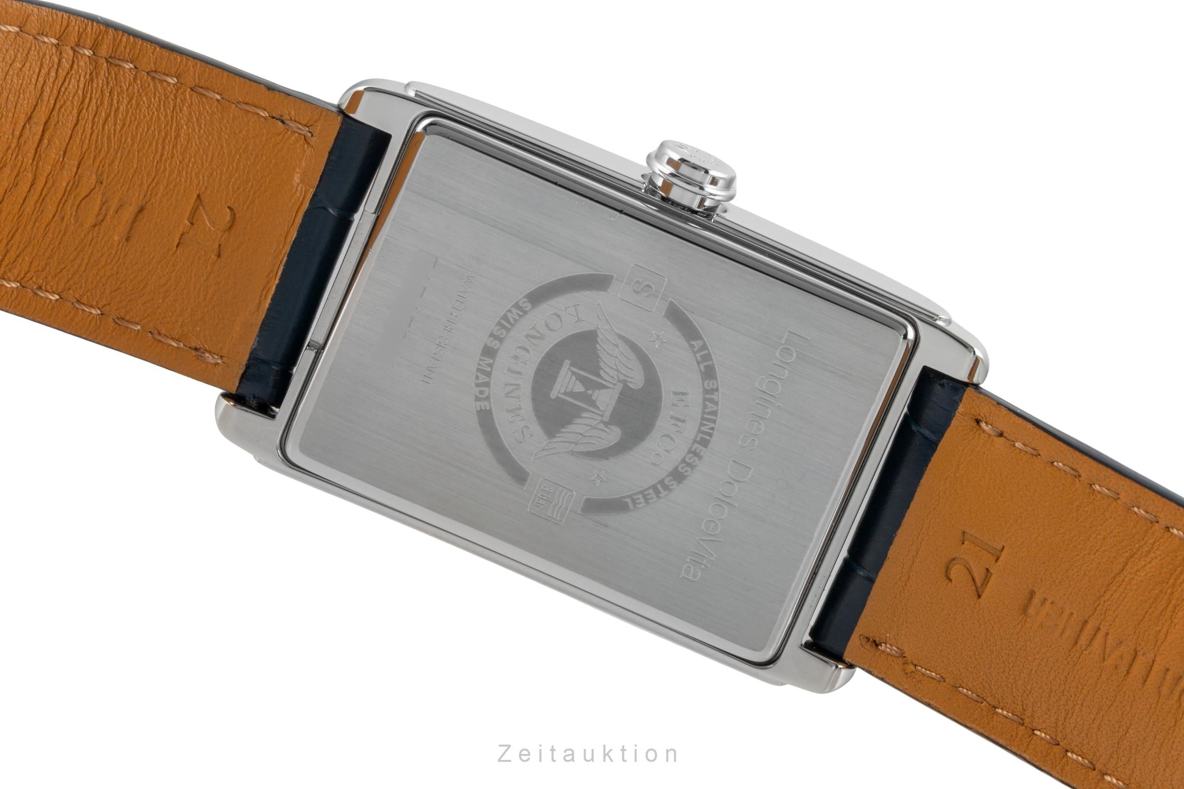 Longines Dolce Vita acier automatique montre pour hommes L5.767.4.71.9 LP: 1950EUR  [2602403]