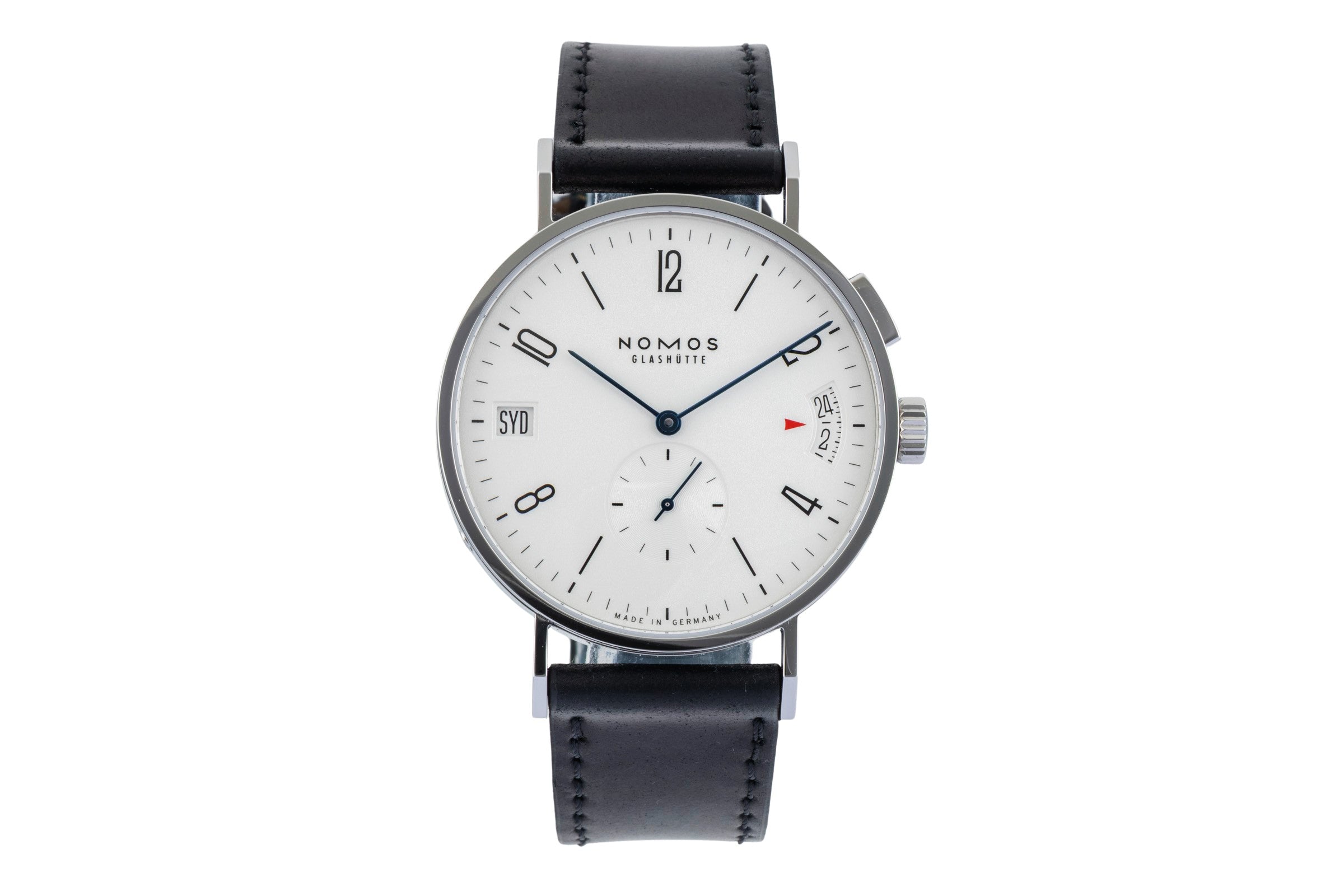Nomos Tangomat acero automático reloj para caballeros 635 LP: 4040EUR  [2602405]