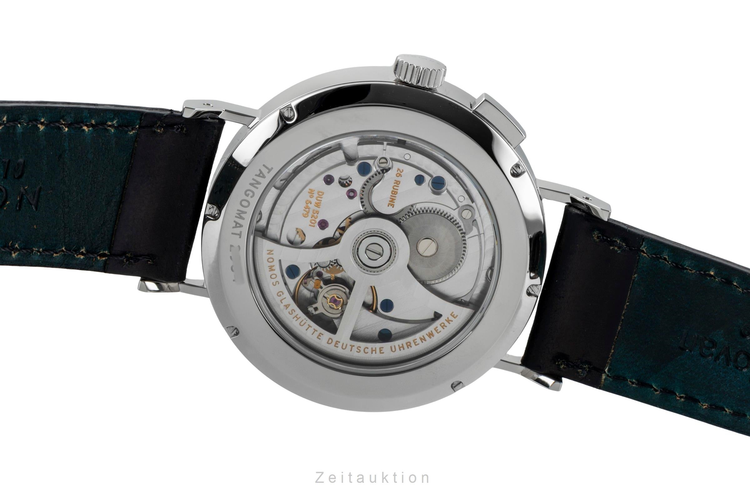 Nomos Tangomat steel automatic men's watch 635 LP: 4040EUR  [2602405]
