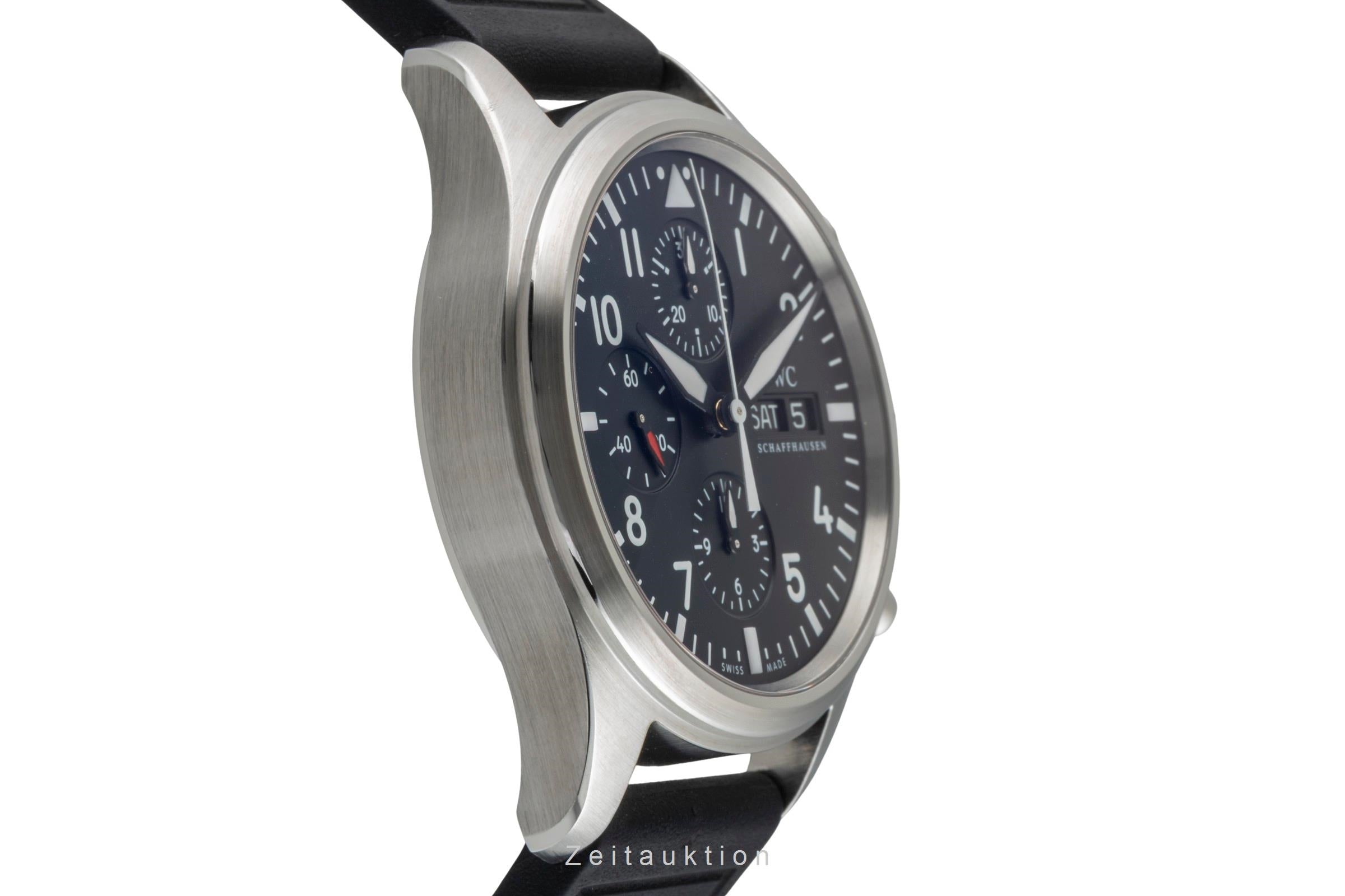IWC Fliegerchronograph chronograph steel automatic men's watch IW371701 LP: 7800EUR  [2602407]