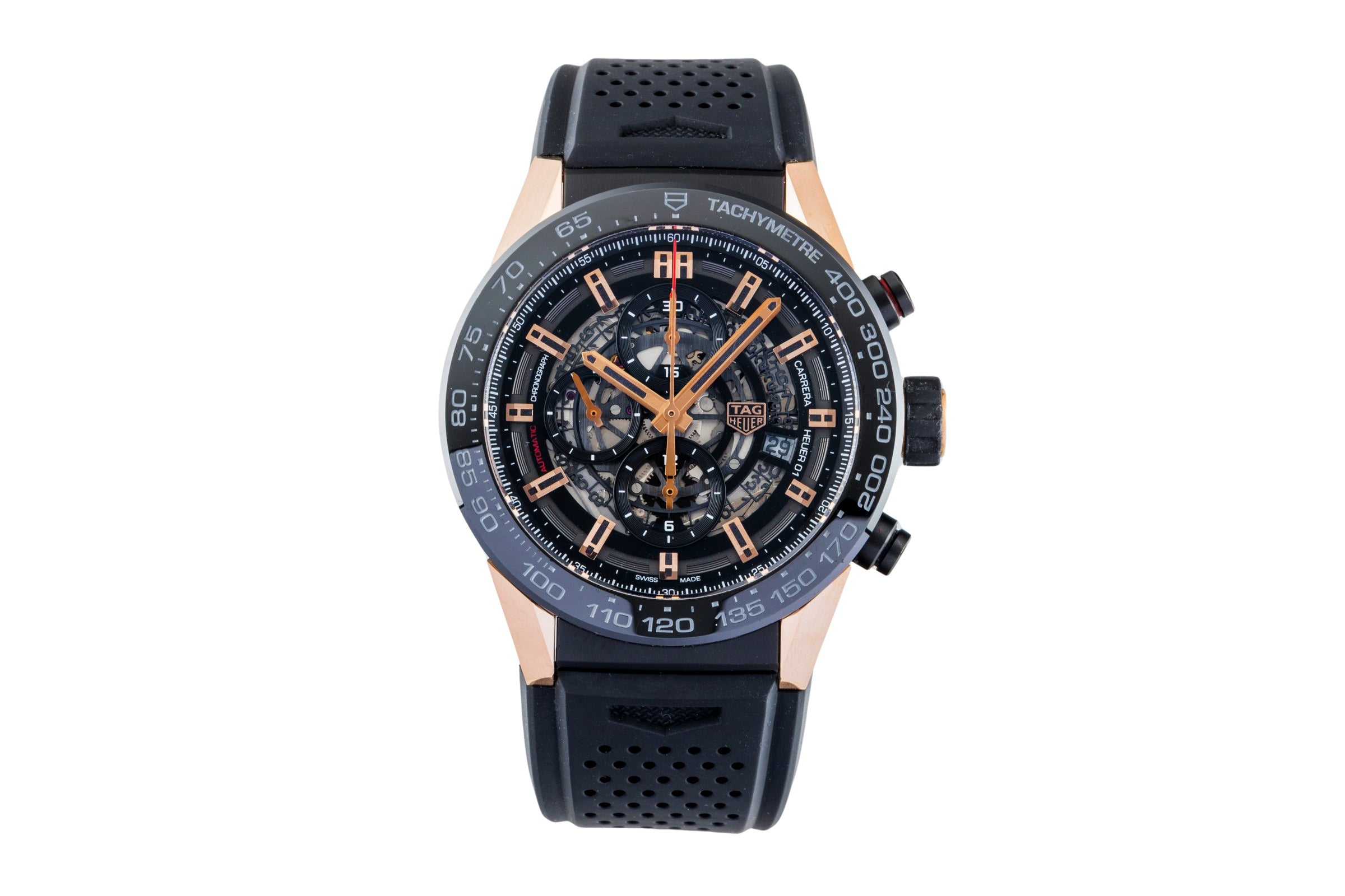 Tag Heuer Carrera cronografo titanio / oro automatismo orologio da uomo CAR2A5A.FT6044  [2602408]