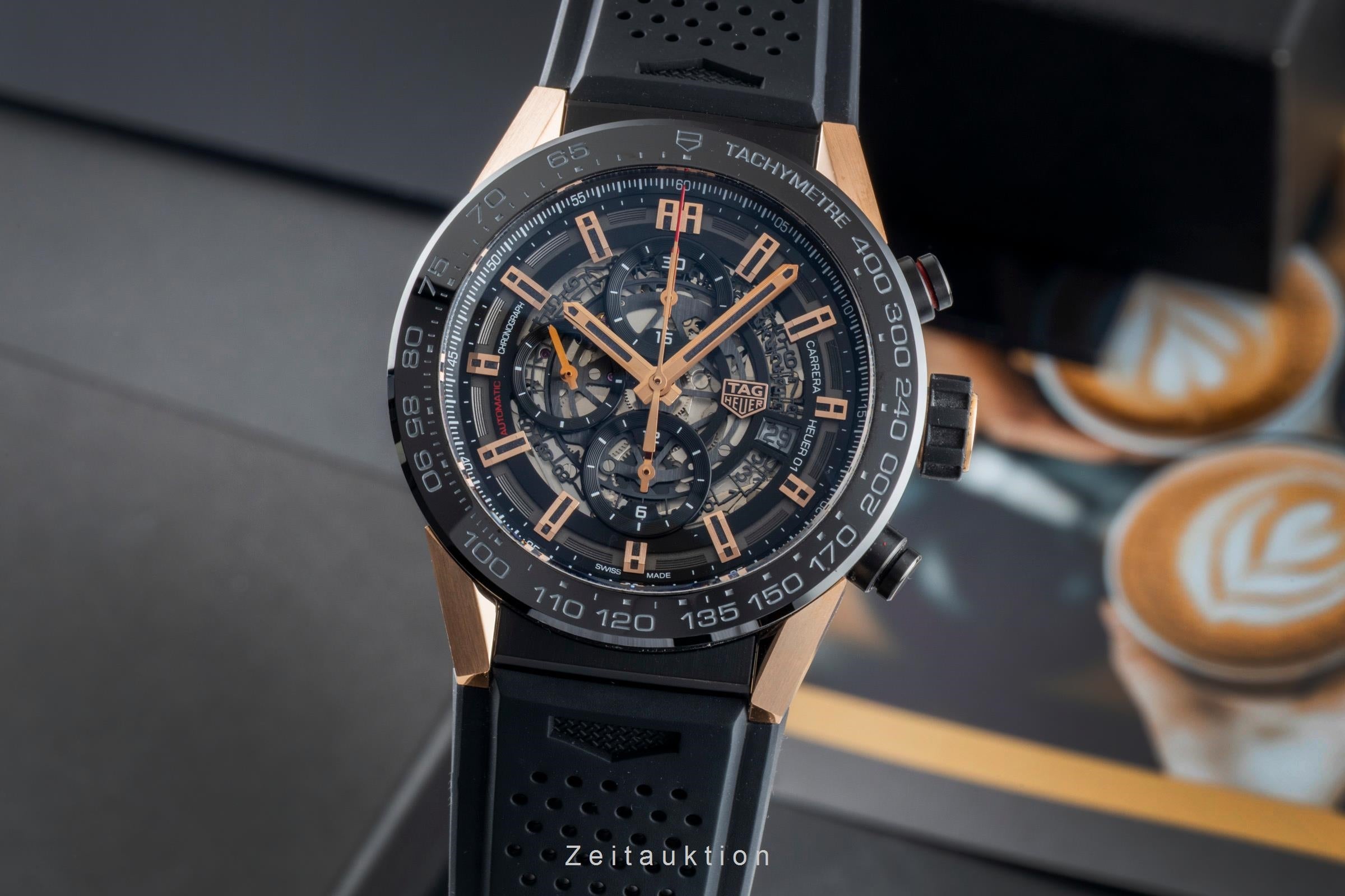 Tag Heuer Carrera cronografo titanio / oro automatismo orologio da uomo CAR2A5A.FT6044  [2602408]