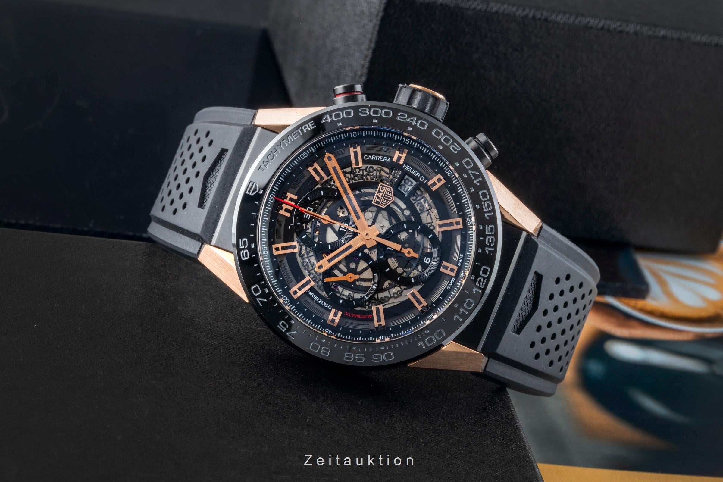 Tag Heuer Carrera chronographe titane / or automatique montre pour hommes CAR2A5A.FT6044  [2602408]