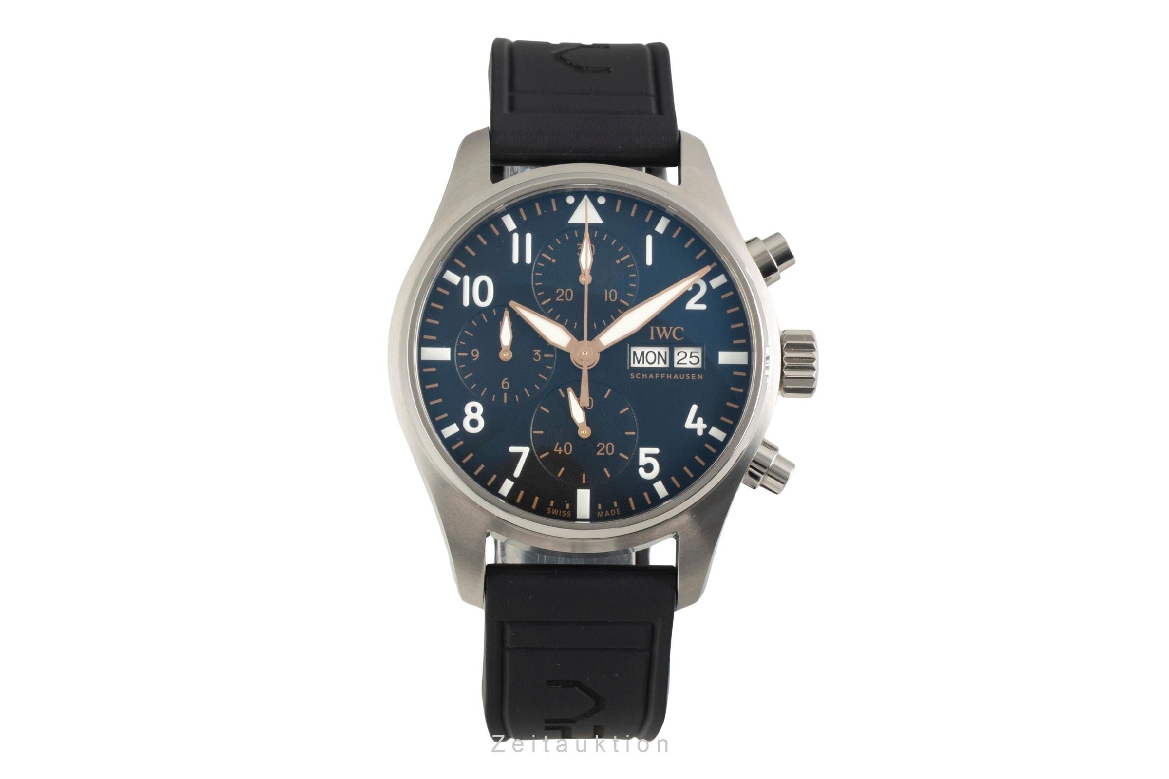 IWC Fliegerchronograph acero automático reloj para caballeros IW388116 LP: 7700EUR  [2602409]