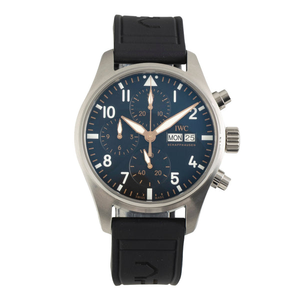 IWC Fliegerchronograph acero automático reloj para caballeros IW388116 LP: 7700EUR  [2602409]