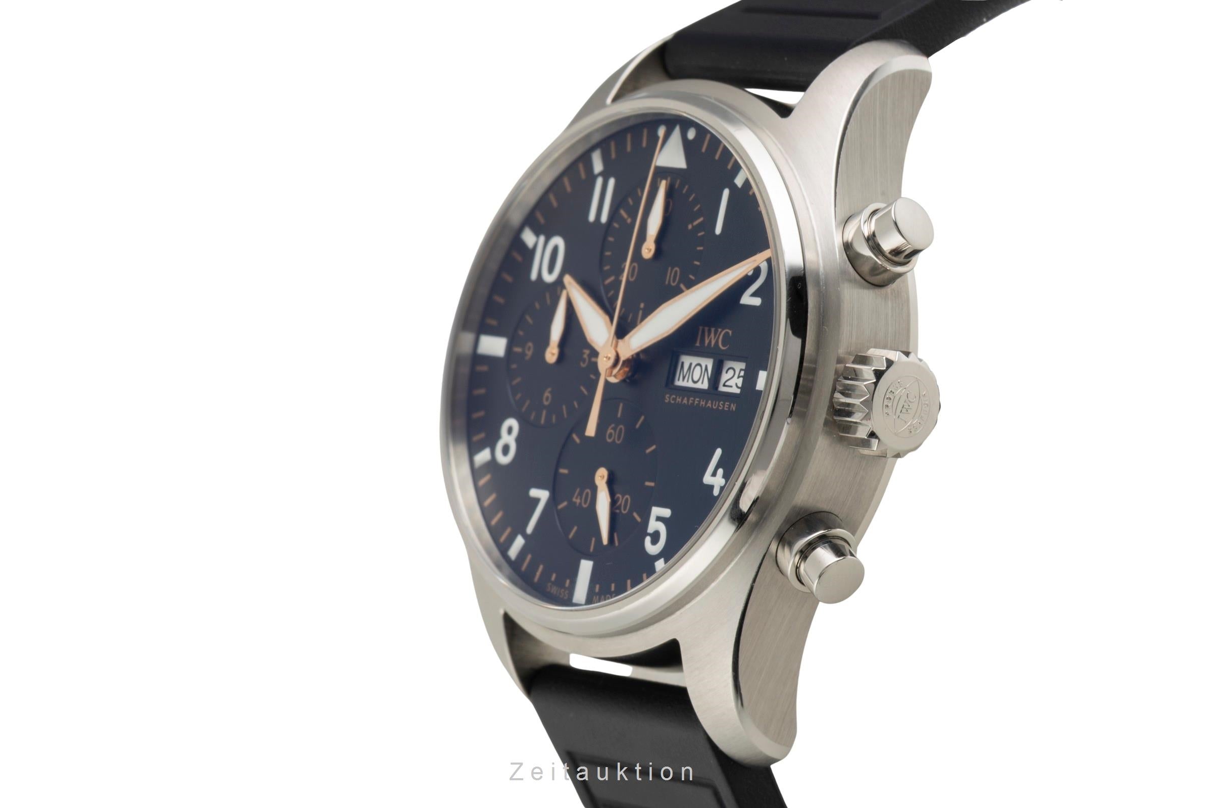 IWC Fliegerchronograph acero automático reloj para caballeros IW388116 LP: 7700EUR  [2602409]