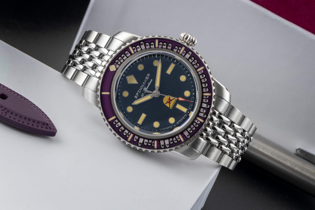 Spinnaker Fleuss steel automatic men's watch SP-5146-02 Limited  [2602411]