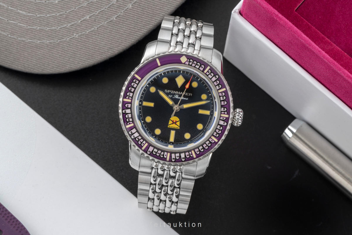Spinnaker Fleuss steel automatic men's watch SP-5146-02 Limited  [2602411]