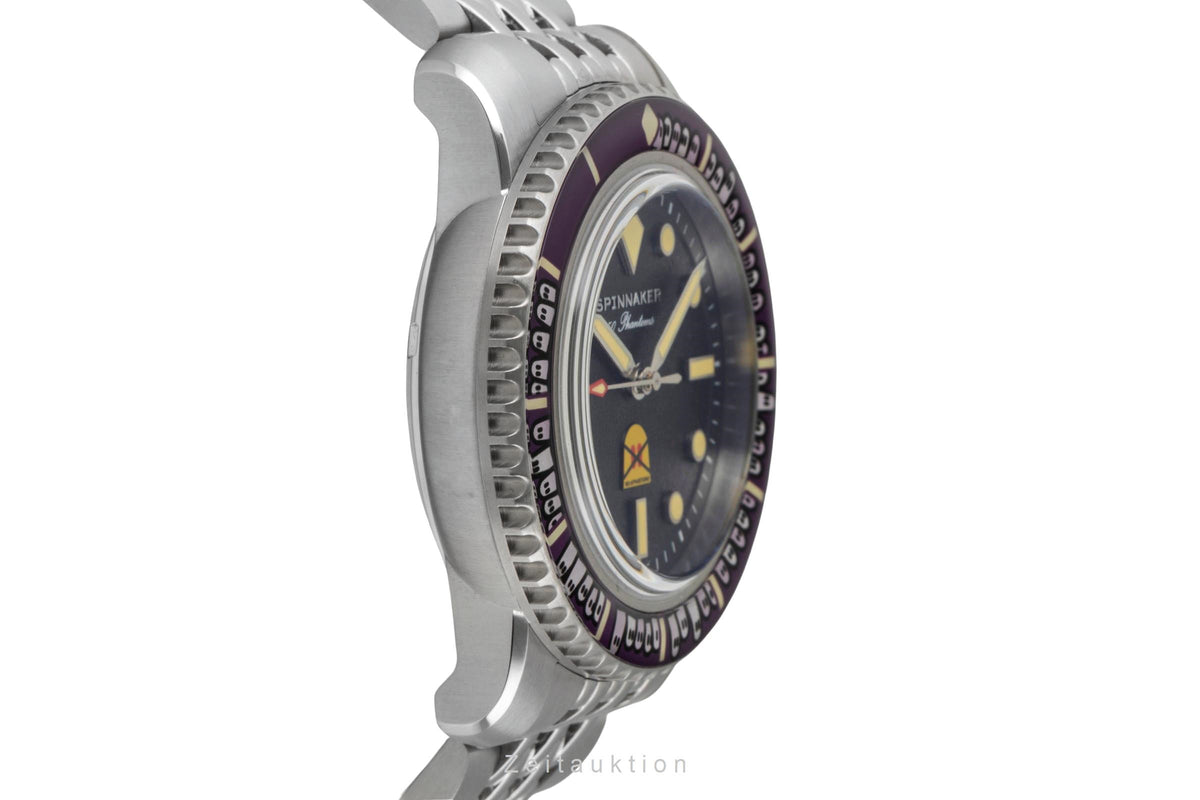 Spinnaker Fleuss steel automatic men's watch SP-5146-02 Limited  [2602411]