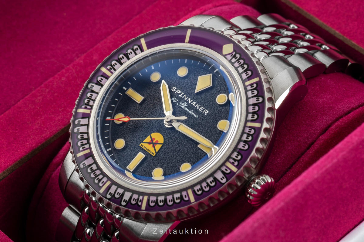 Spinnaker Fleuss steel automatic men's watch SP-5146-02 Limited  [2602411]