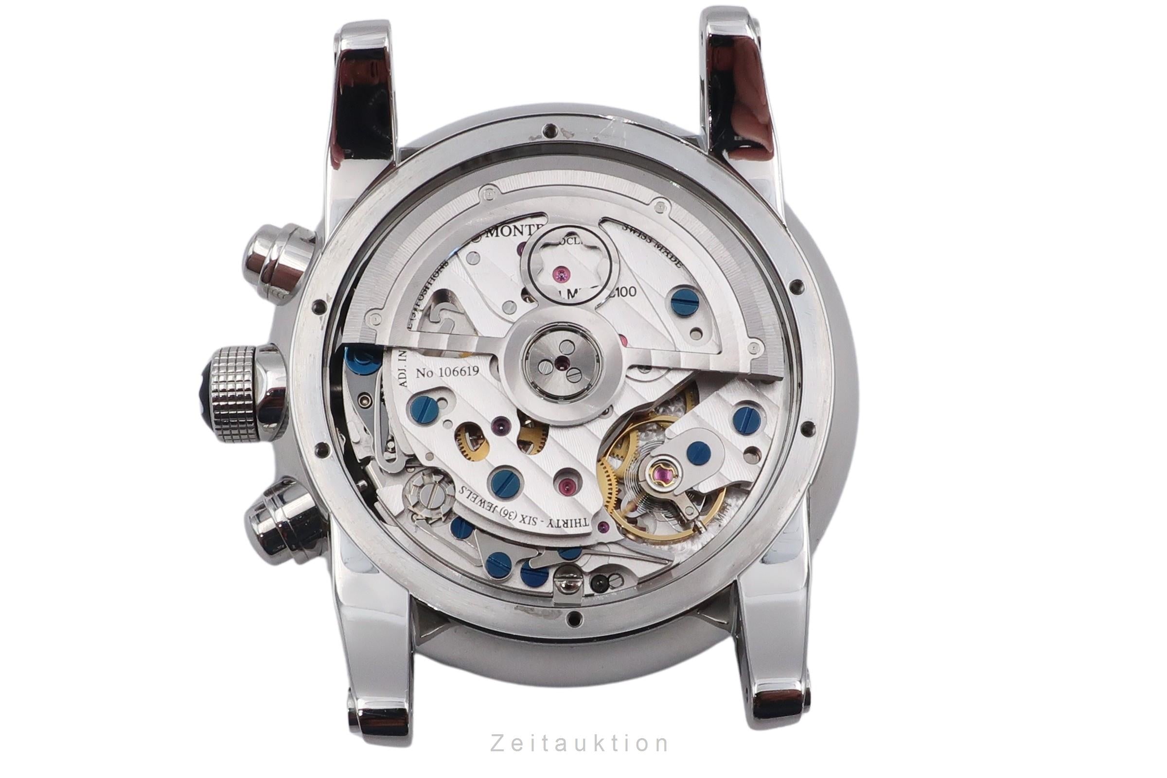Montblanc TimeWalker TwinFly Chronograph steel automatic Kal. MB