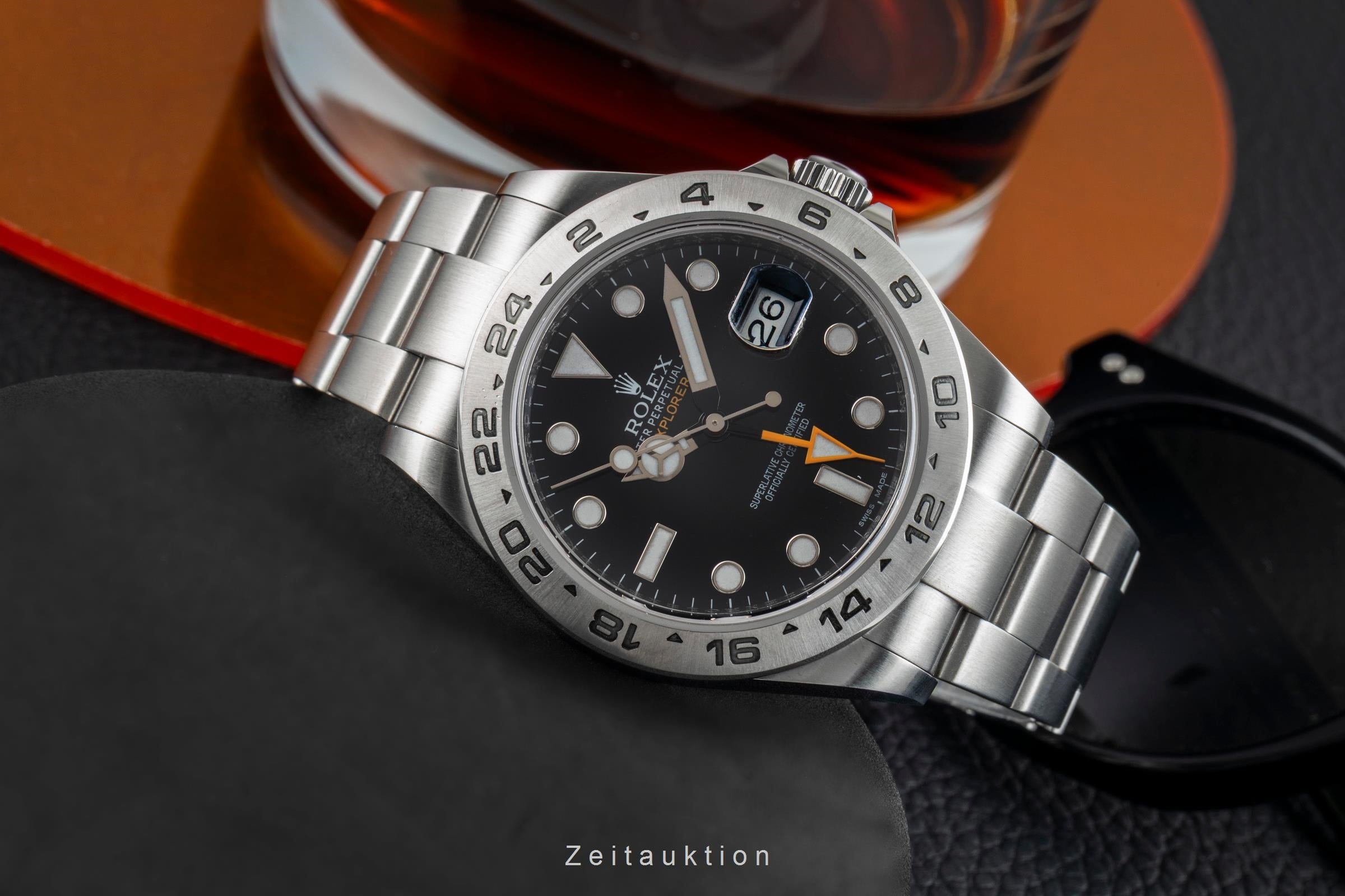 Rolex Explorer II steel automatic men's watch 216570  [2602417]
