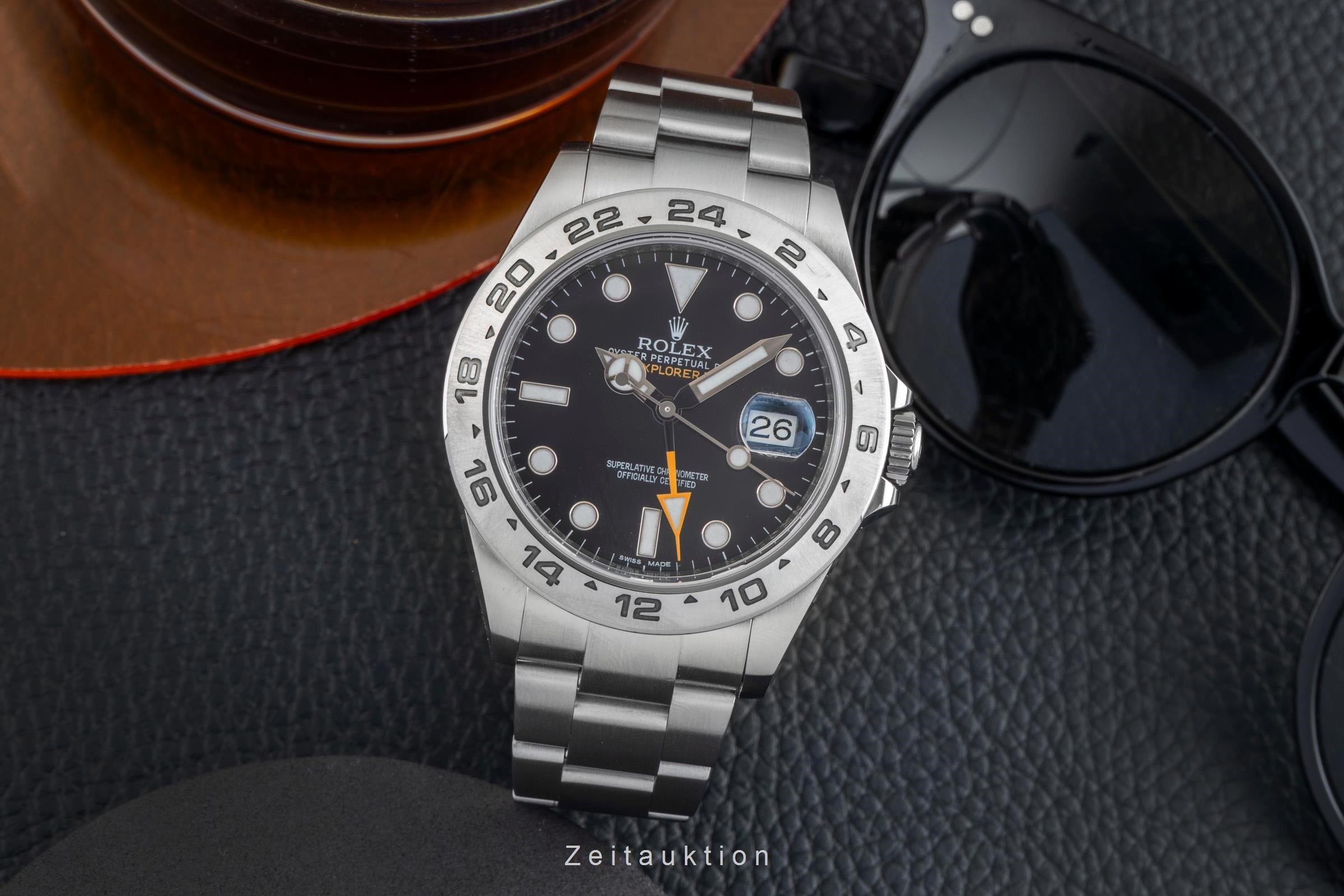 Rolex Explorer II steel automatic men's watch 216570  [2602417]