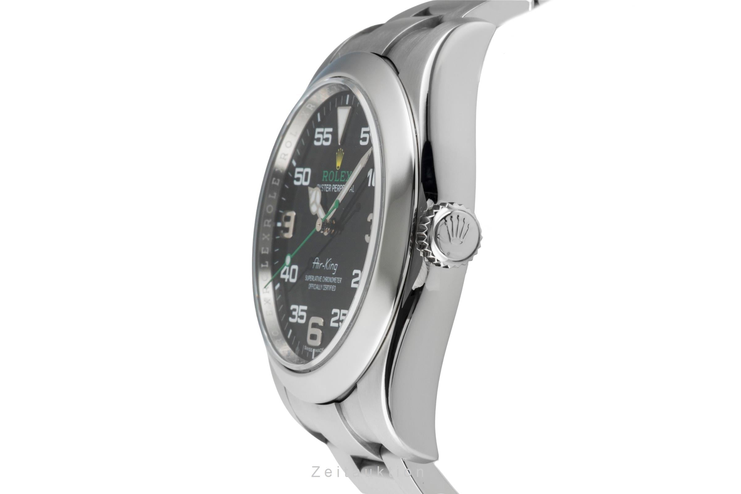 Rolex Air King Automatik Edelstahl Herrenuhr Oyster Perpetual Ref. 116900  [2602419]