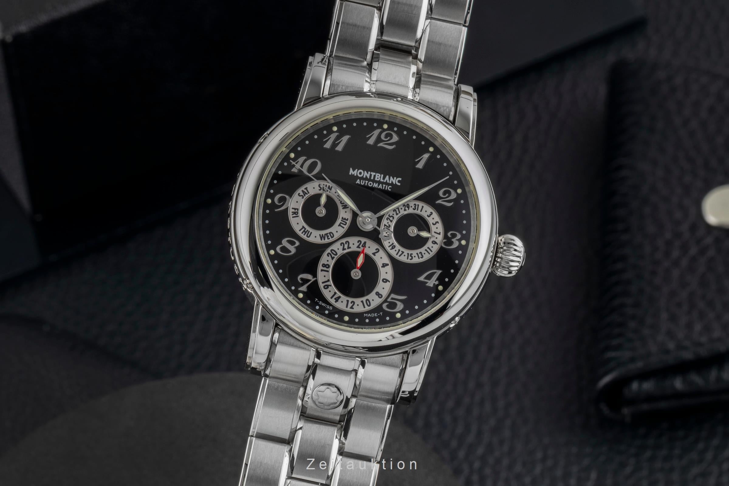 Montblanc Meisterstück acciaio automatismo orologio da uomo 7018  [2602421]