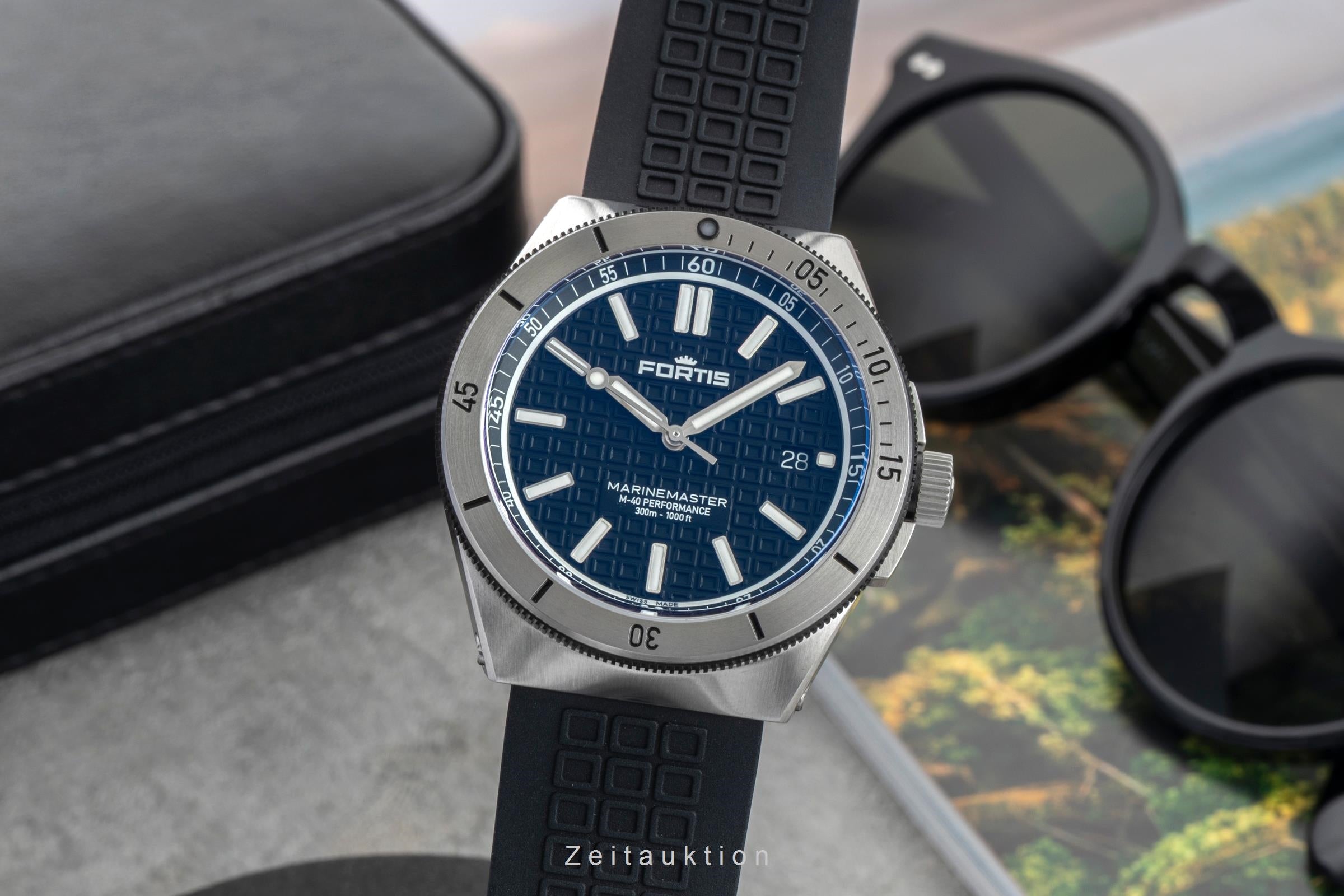 Fortis Marinemaster acciaio automatismo orologio da uomo F8120026 LP: 3200EUR  [2602422]