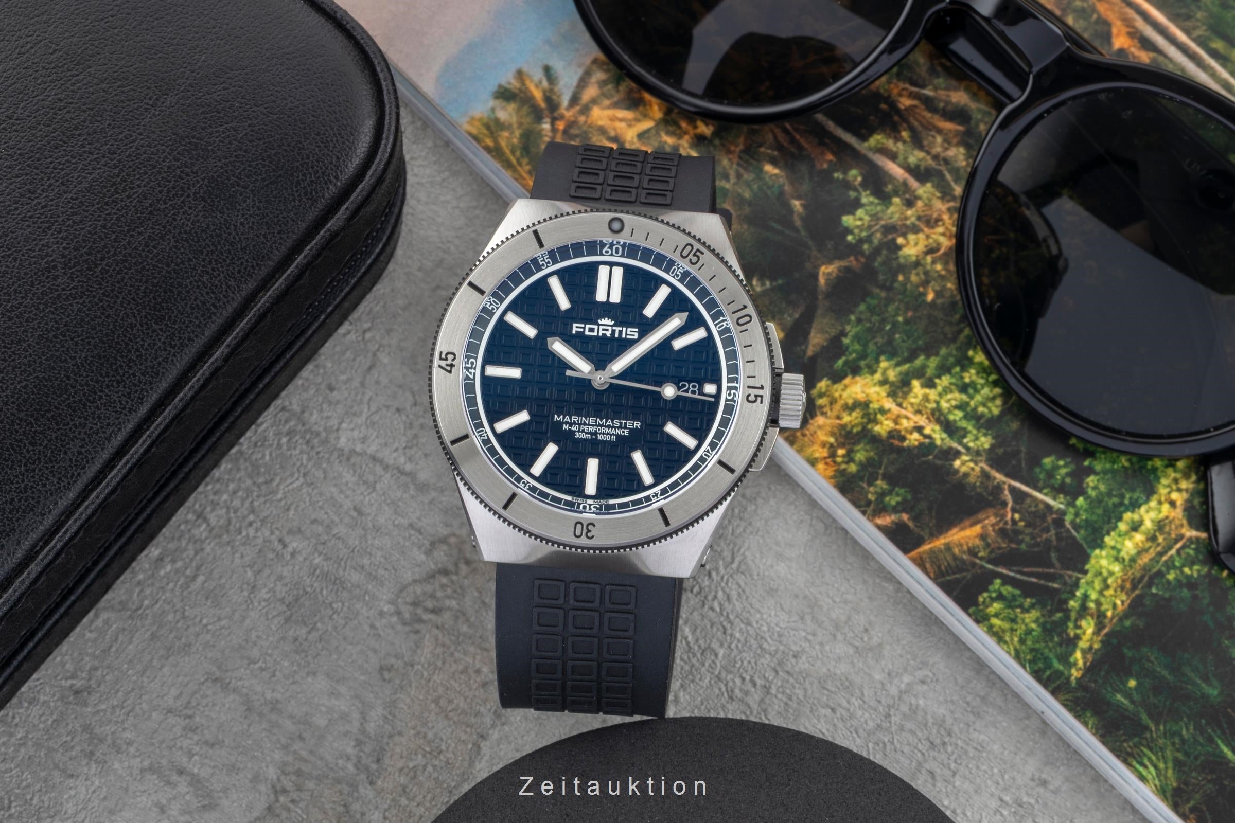 Fortis Marinemaster acciaio automatismo orologio da uomo F8120026 LP: 3200EUR  [2602422]